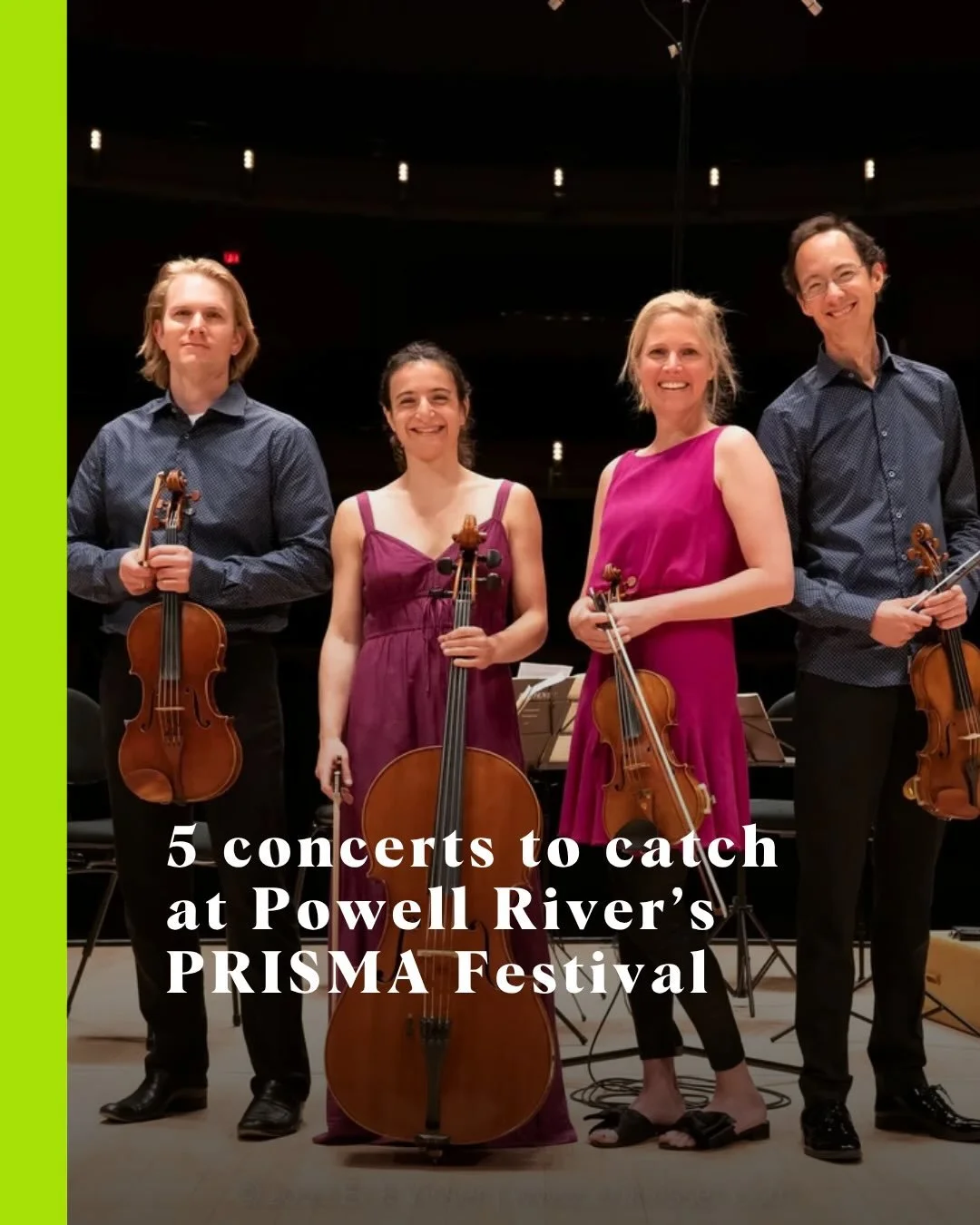It&rsquo;s well worth heading up&mdash;way up&mdash;the Sunshine Coast to the PRISMA Festival, which is set to bring polished classical sounds to Powell River again, from June 15 to 27.

Read more about @prismafestival, at Stir. 

#powellriver #music