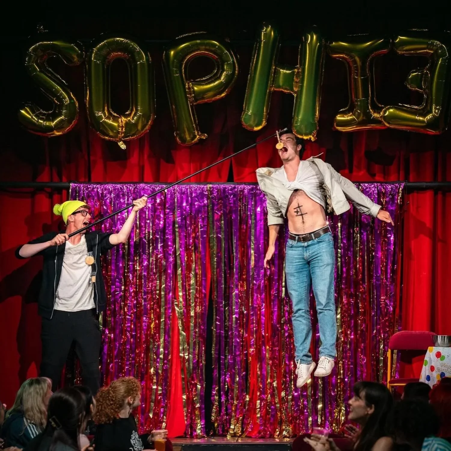 Sophie&rsquo;s Surprise 29th throws the season&rsquo;s wildest party, mixing offbeat laughs and high-calibre acrobatics. 

At The Cultch&rsquo;s York Theatre, wonderfully weird characterizations meet gravity-defying feats in a raucously unpretentious