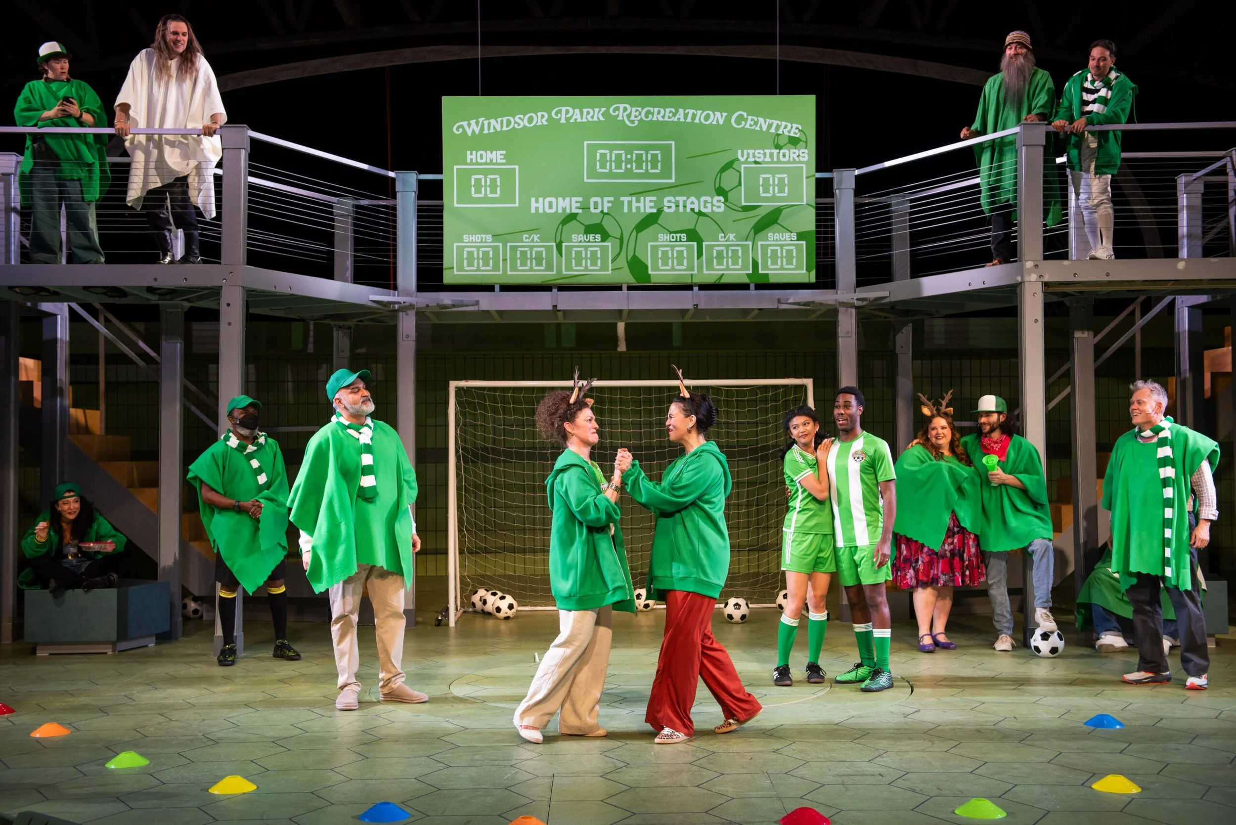 Theatre review: Bard on the Beach's spirited, soccer-mad take on The Merry Wives of Windsor builds a wonderfully no-frills sense of place