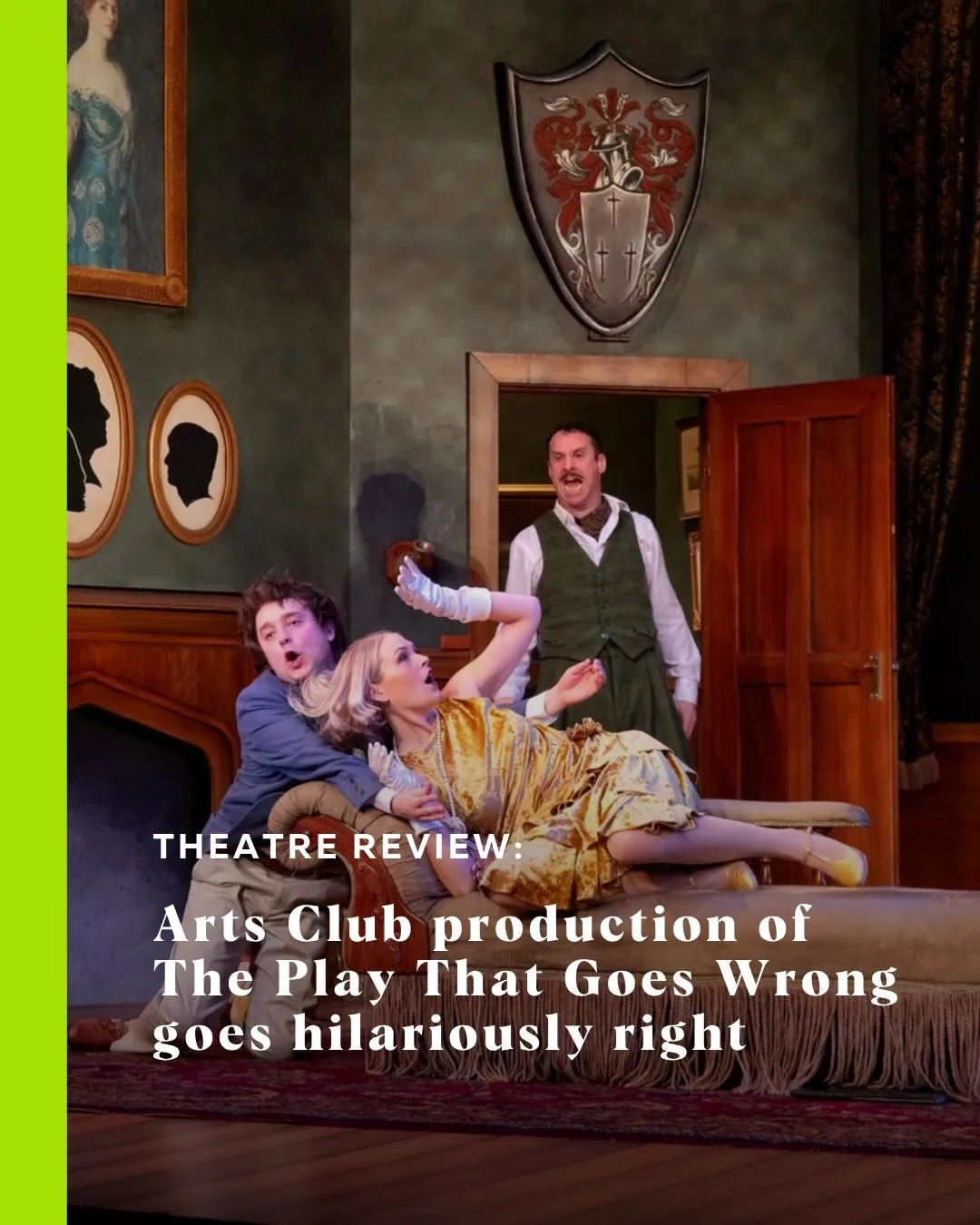 Great performances and impeccable set design and stage management ensure that the comedy about a hapless theatre company is a chaotic mess in all the right ways. 

Head to Stir for the review. 

#theatrereview #vancouverarts #vancouver #theatre