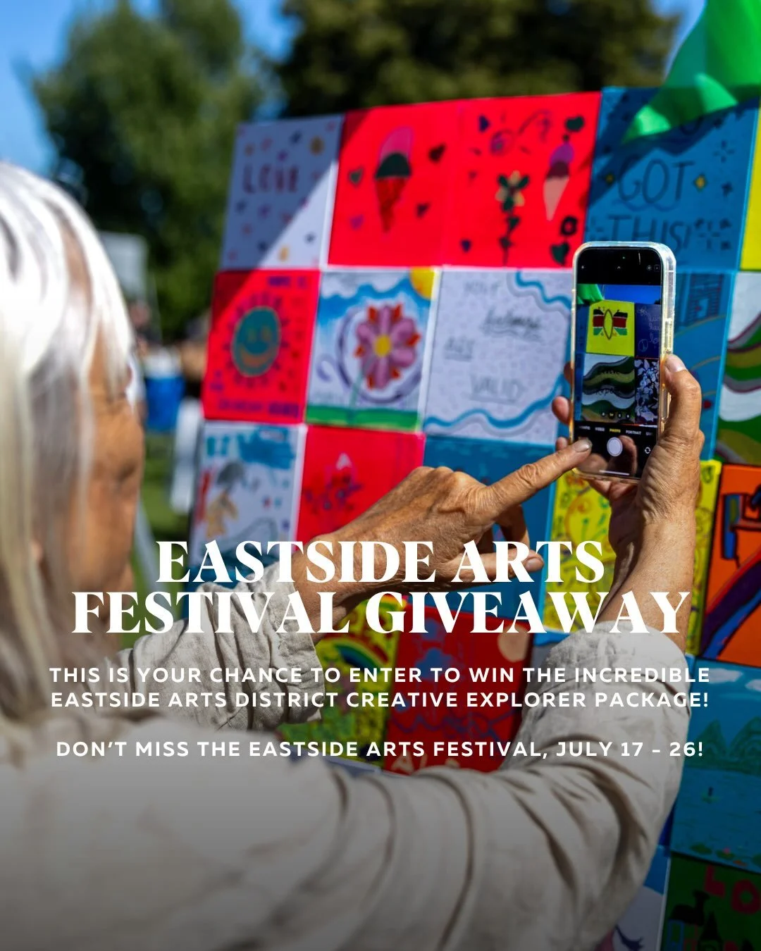 GIVEAWAY 

Eastside Arts Festival returns July 17 to 26, with artist-led tours, workshops, soundwalks, public art displays, immersive performances and so much more across Vancouver&rsquo;s Eastside Arts District. 

This is your chance to enter to win
