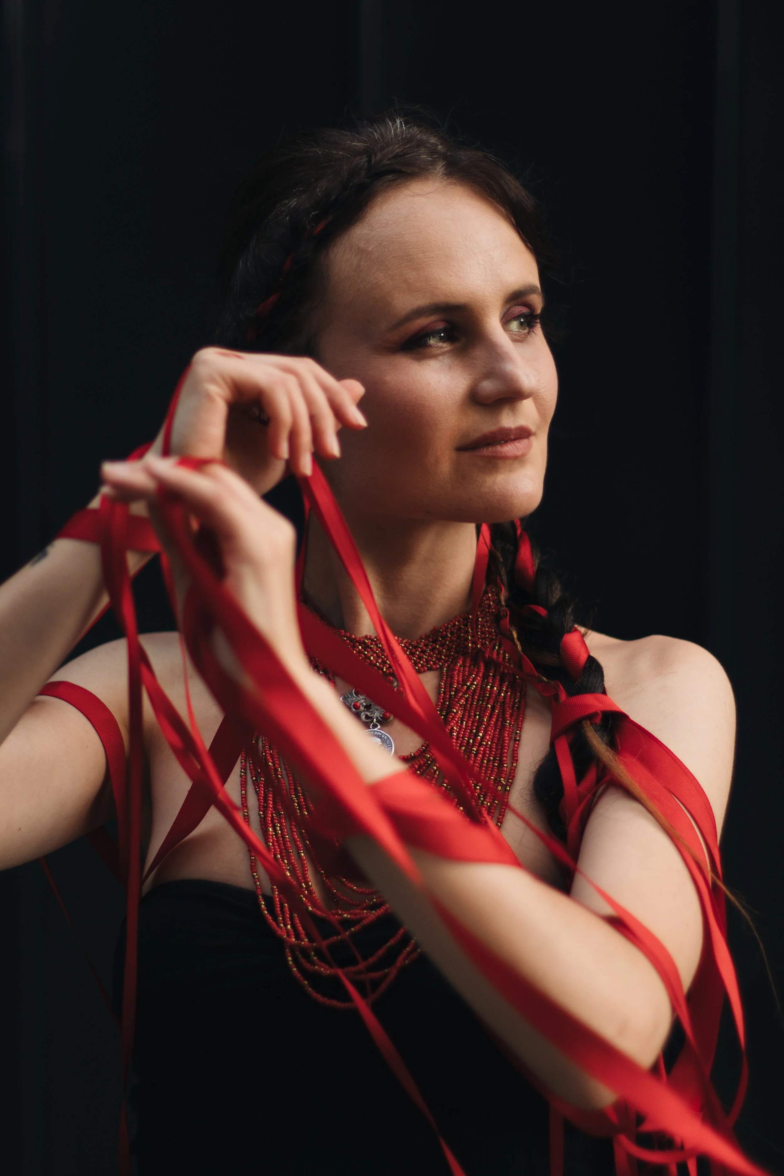Toronto-based Nastasia Y carries on a family tradition of song and rebellion, at Mission Folk Music Festival