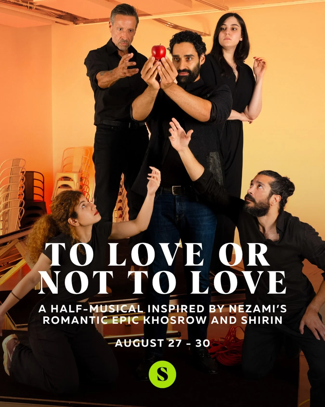 To Love Or Not To Love is an original absurd play-within-a-half-musical inspired by Nezami Ganjavi&rsquo;s timeless Romantic Epic Khosrow and Shirin. 

Set inside a contemporary rehearsal room, the play follows a group of actors attempting to stage t