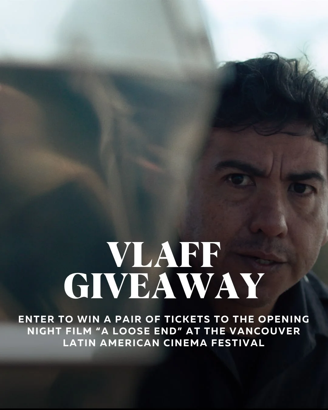 GIVEAWAY

Experience the best in Latin American Cinema at the 24th edition of the Vancouver Latin American Film Festival, September 10 to 20. 

With more than 70 films, from 24 countries, in 9 languages (always with English subtitles) and special gue