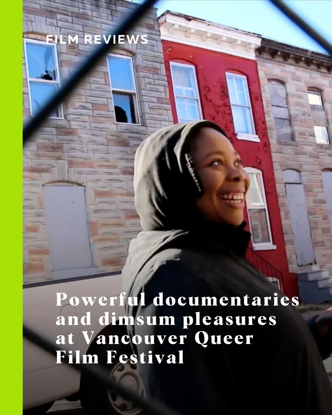 As @queerfilmfest kicks into gear this week, here are a few quick takes on its diverse array of films&mdash;from a documentary about restoring buildings and community to a dimsum-happy celebration of sexuality.

🎬 Head to Stir to read the film revie