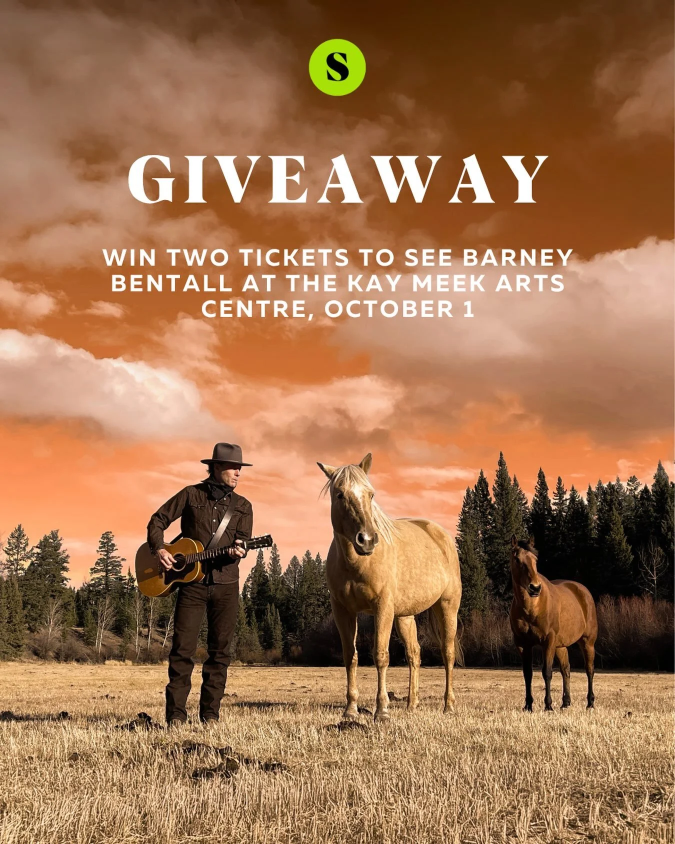 GIVEAWAY

Blending music, heartfelt stories, and fascinating visuals, Canadian music legend Barney Bentall brings his storied career to the stage for a night of rock&rsquo;n&rsquo;roll nostalgia. 

Barney Bentall and The Legendary Hearts recorded and