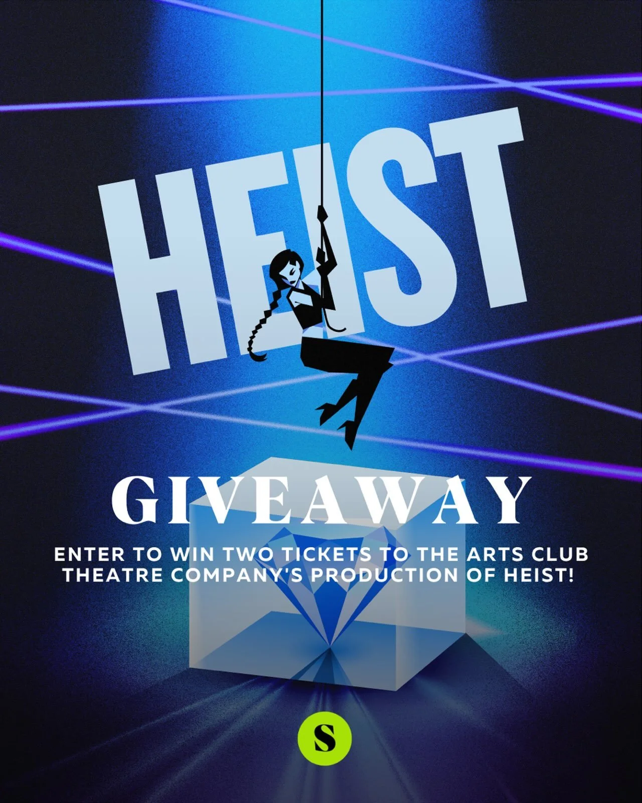 💎 CONTEST ALERT 💎

Enter to win two tickets to the Arts Club Theatre Company&rsquo;s production of HEIST! 💎🕷️

The team: four brilliant thieves&mdash;the conman, the hacker, the cat burglar, the muscle&mdash;and the mastermind who brought them to
