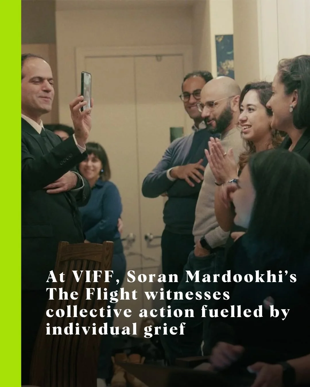 The Kurdish-Canadian filmmaker&rsquo;s feature documentary follows three families of Flight PS752 victims in their ongoing fight for justice. 

&ldquo;Some ordinary people came together and fought one of the most brutal regimes in the world. It&rsquo