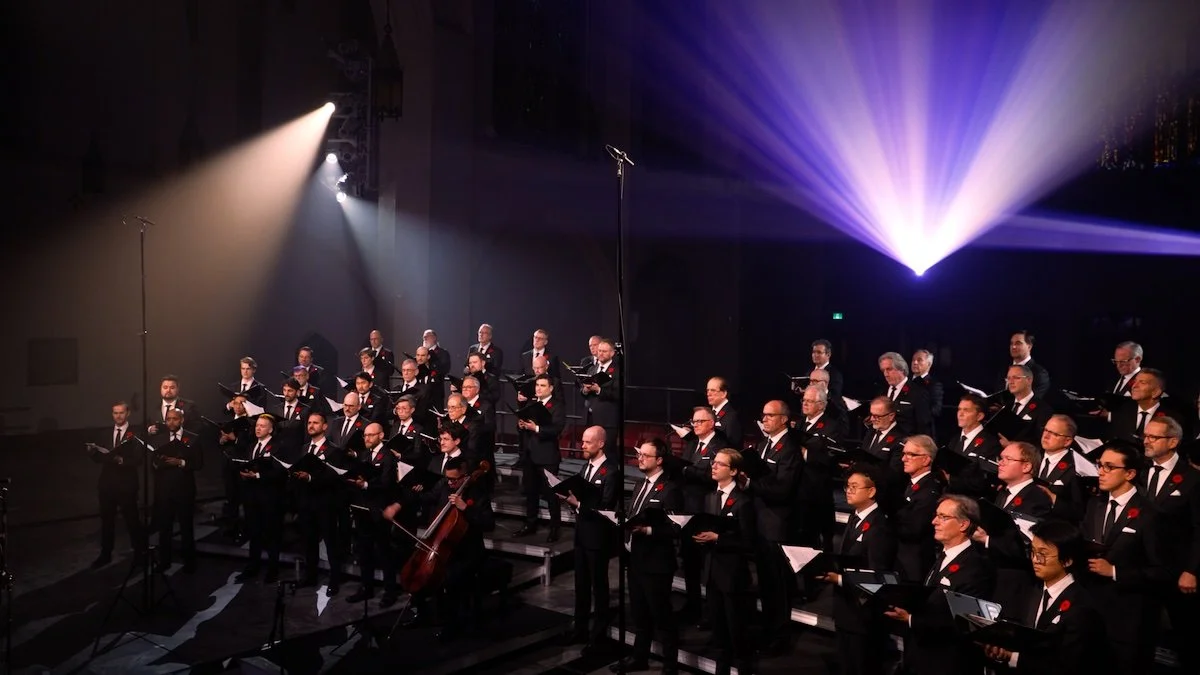 Chor Leoni honours Remembrance Day at The Soul Flies Away, November 11
