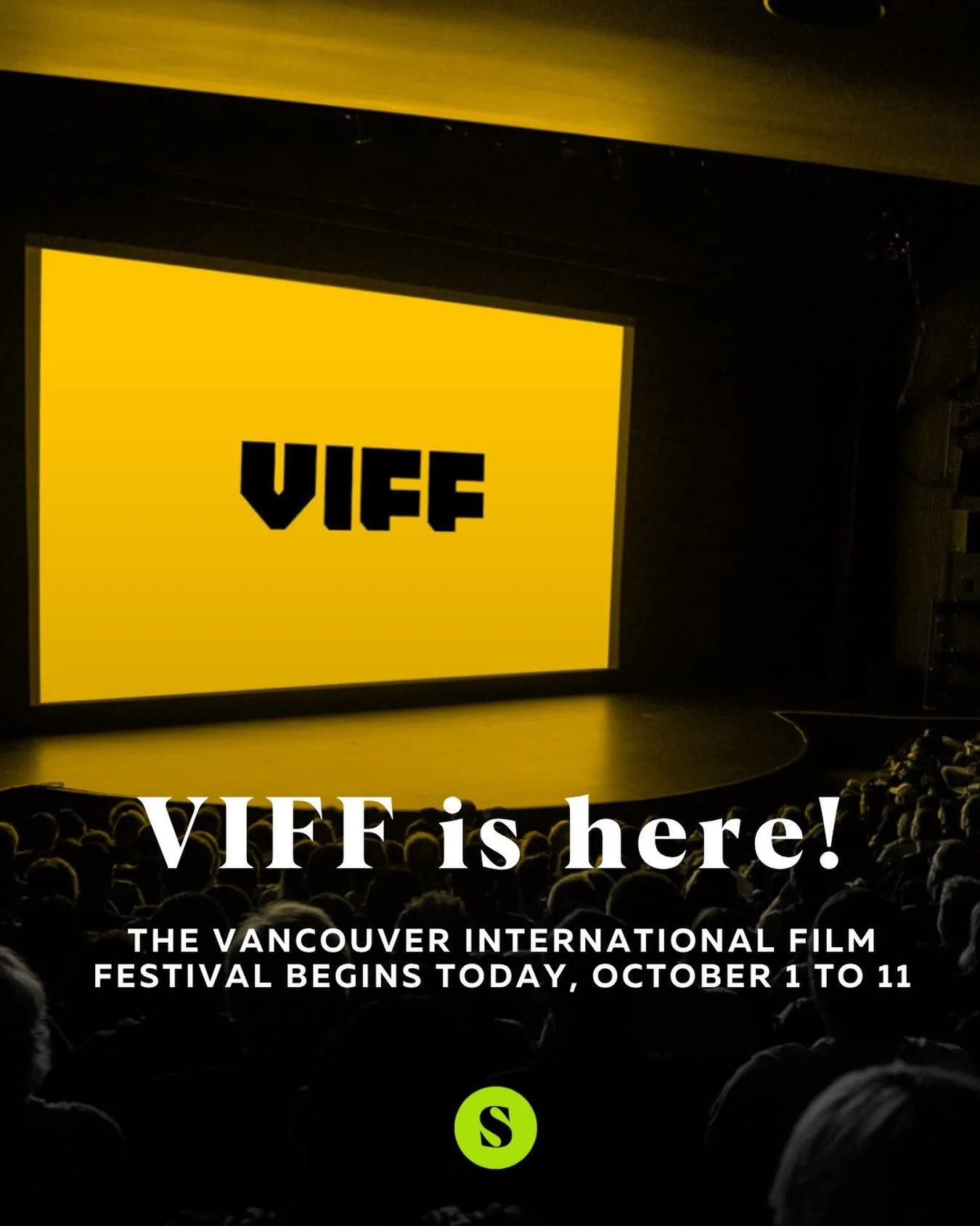 The wait is over! The 45th Vancouver International Film Festival is here, October 1 to 11. 

Taking over screens and stages across Vancouver, featuring over 160 films, 85 shorts, VIFF Live performances, VIFF Special Presentations and so much more. 

