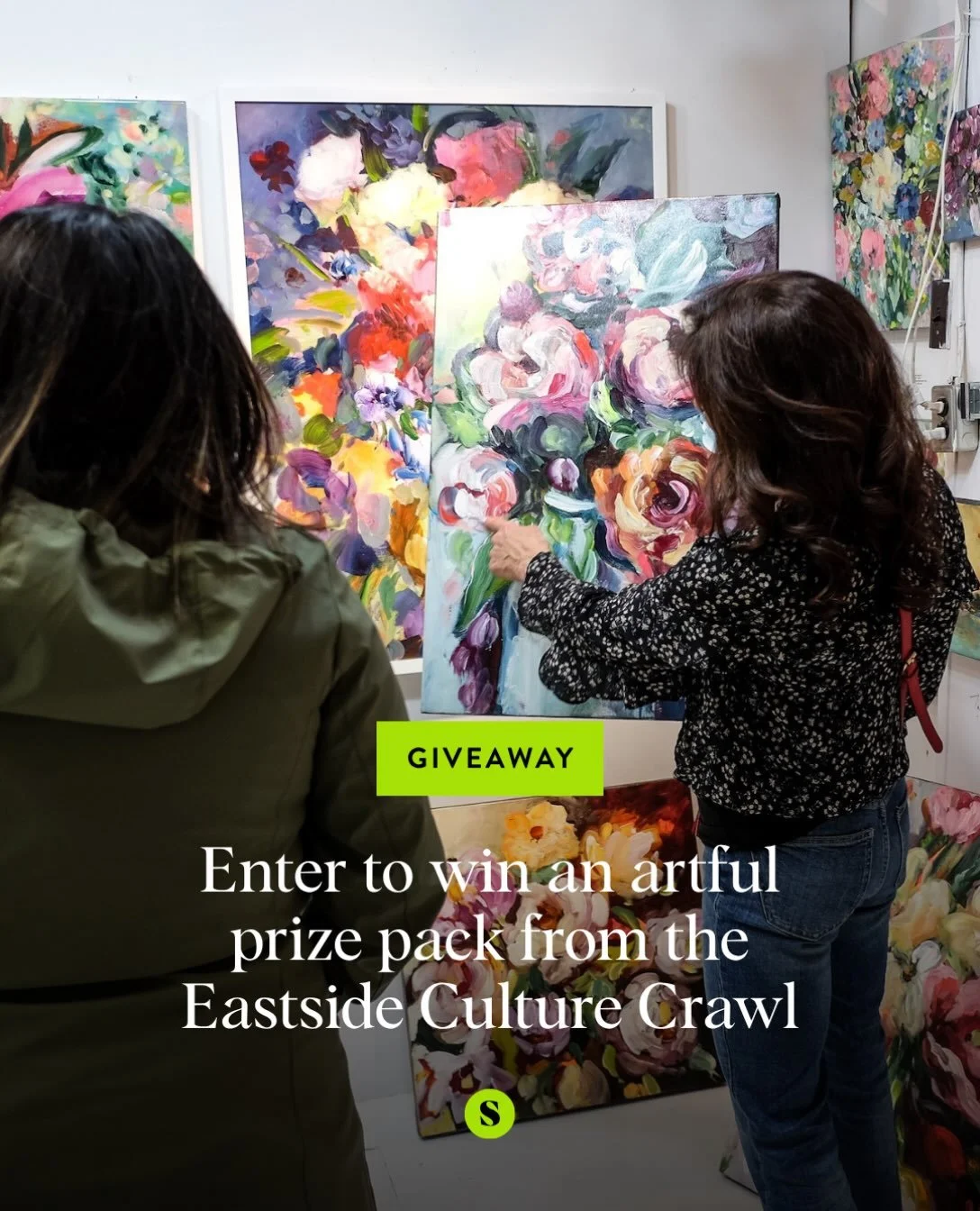 GIVEAWAY

The 30th annual Eastside Culture Crawl Festival invites visitors into the studios of more than 525 artists across Vancouver&rsquo;s Eastside Arts District from November 19 to 22. 

This year&rsquo;s festival welcomes more than 85 new artist