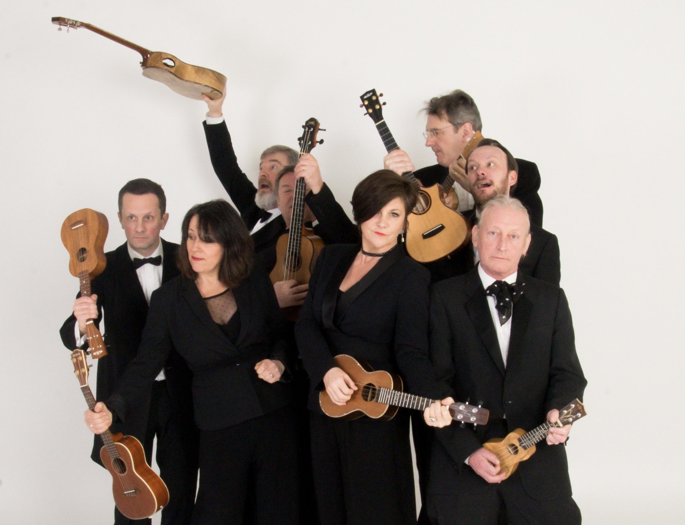 Ukulele Orchestra Of Great Britain Psycho Killer Vancouver Recital Society hosts the Ukulele Orchestra of Great Britain