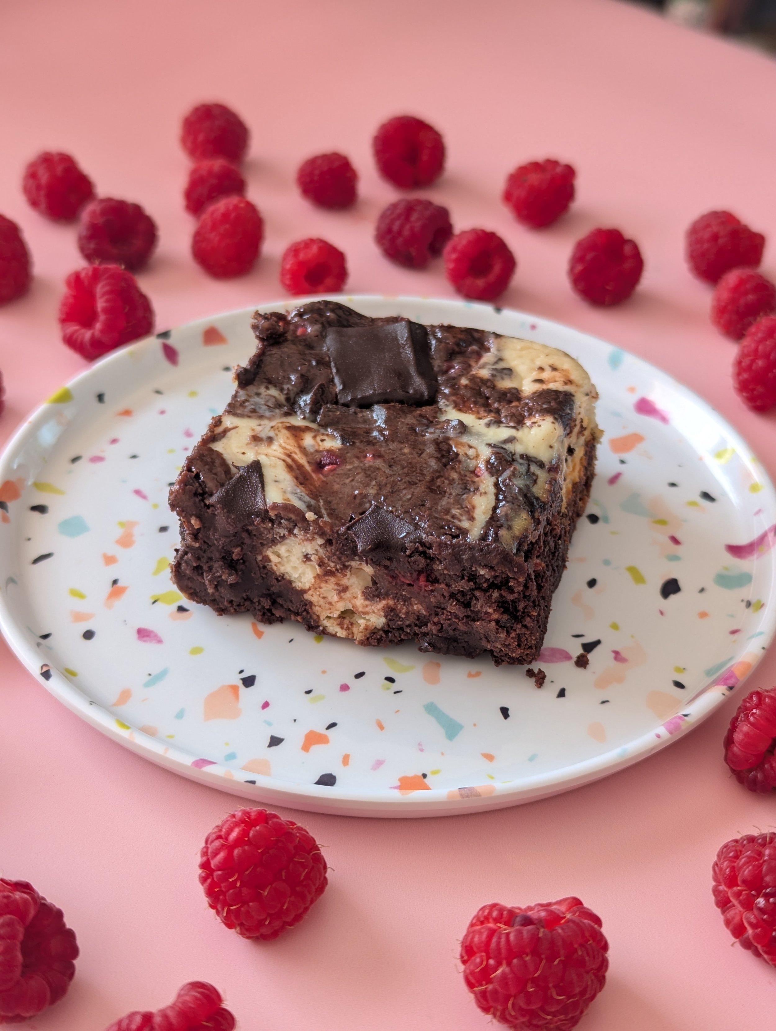 Raspberry Cheesecake Brownies