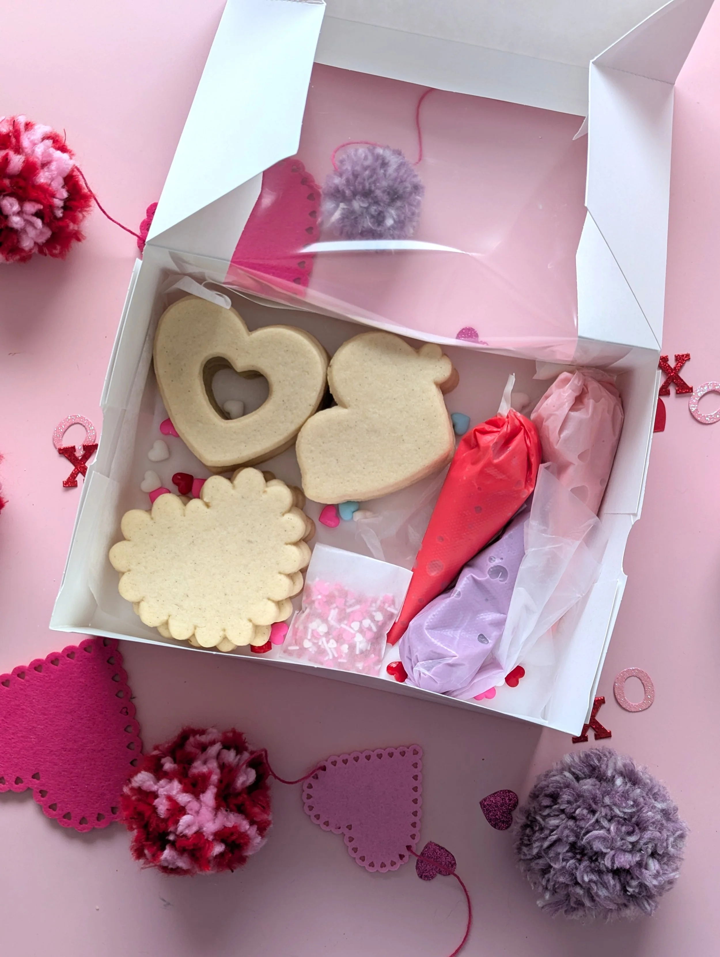 Valentine's Cookie Decorating Kit