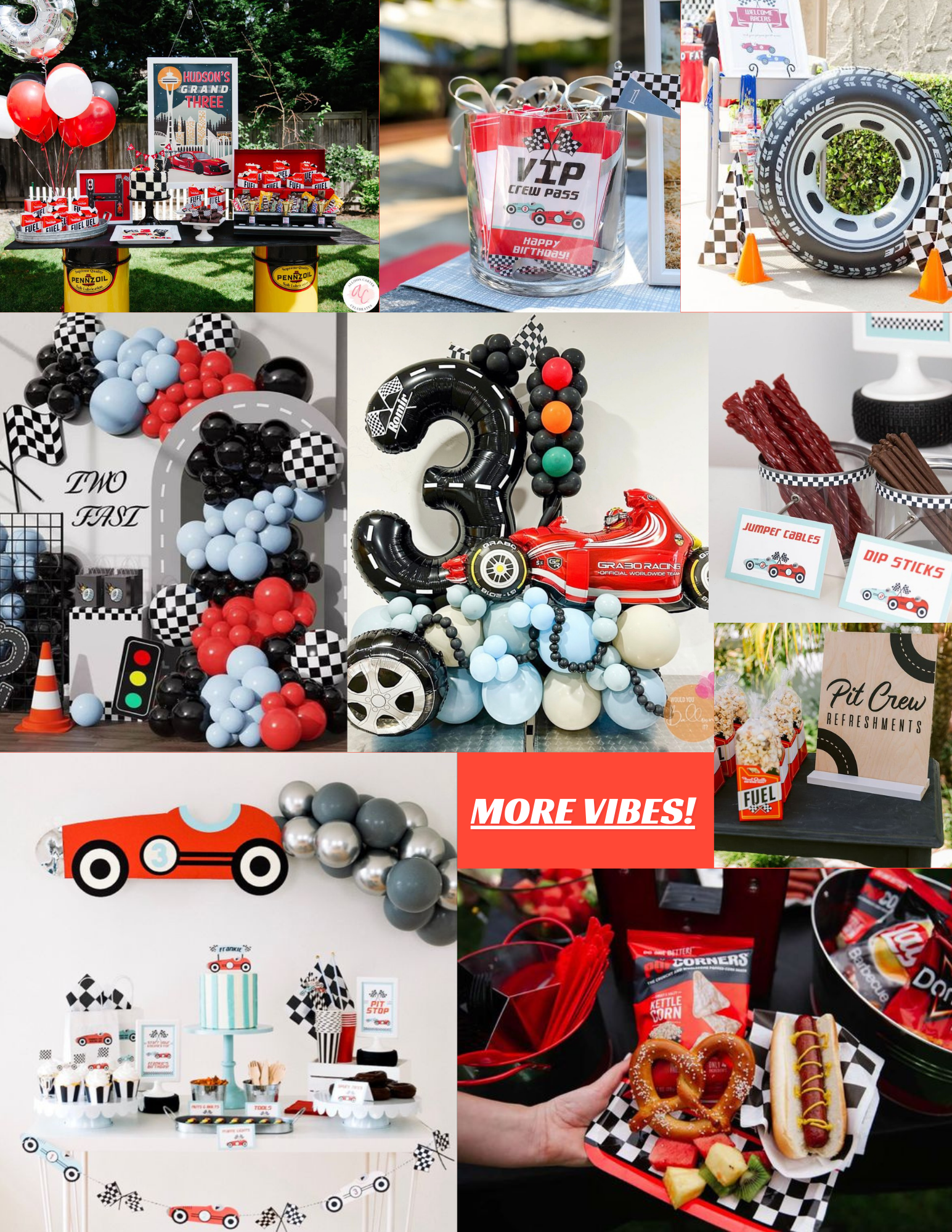 Racing Themed Dog Birthday 