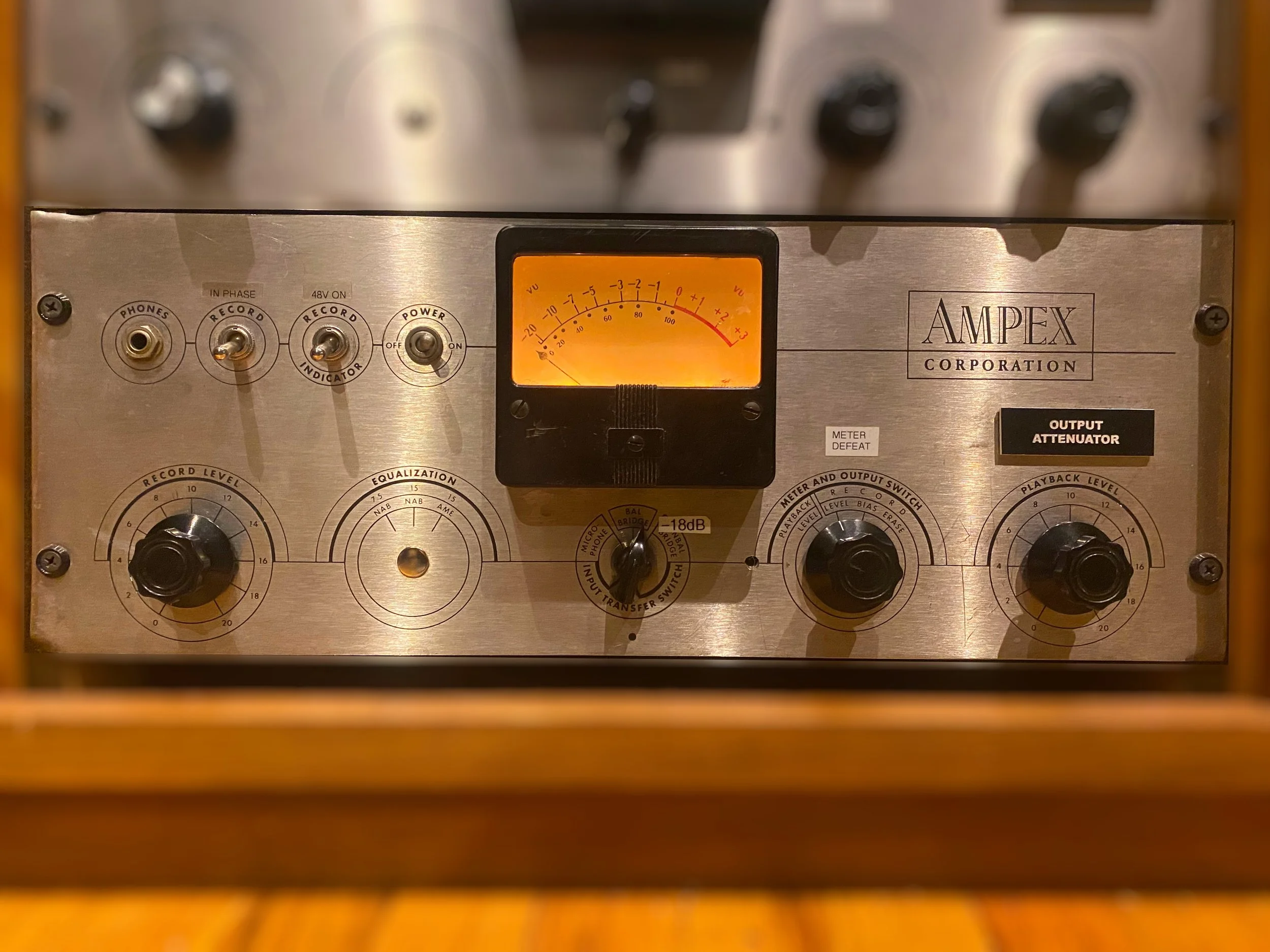 Ampex 351 Tube Preamp
