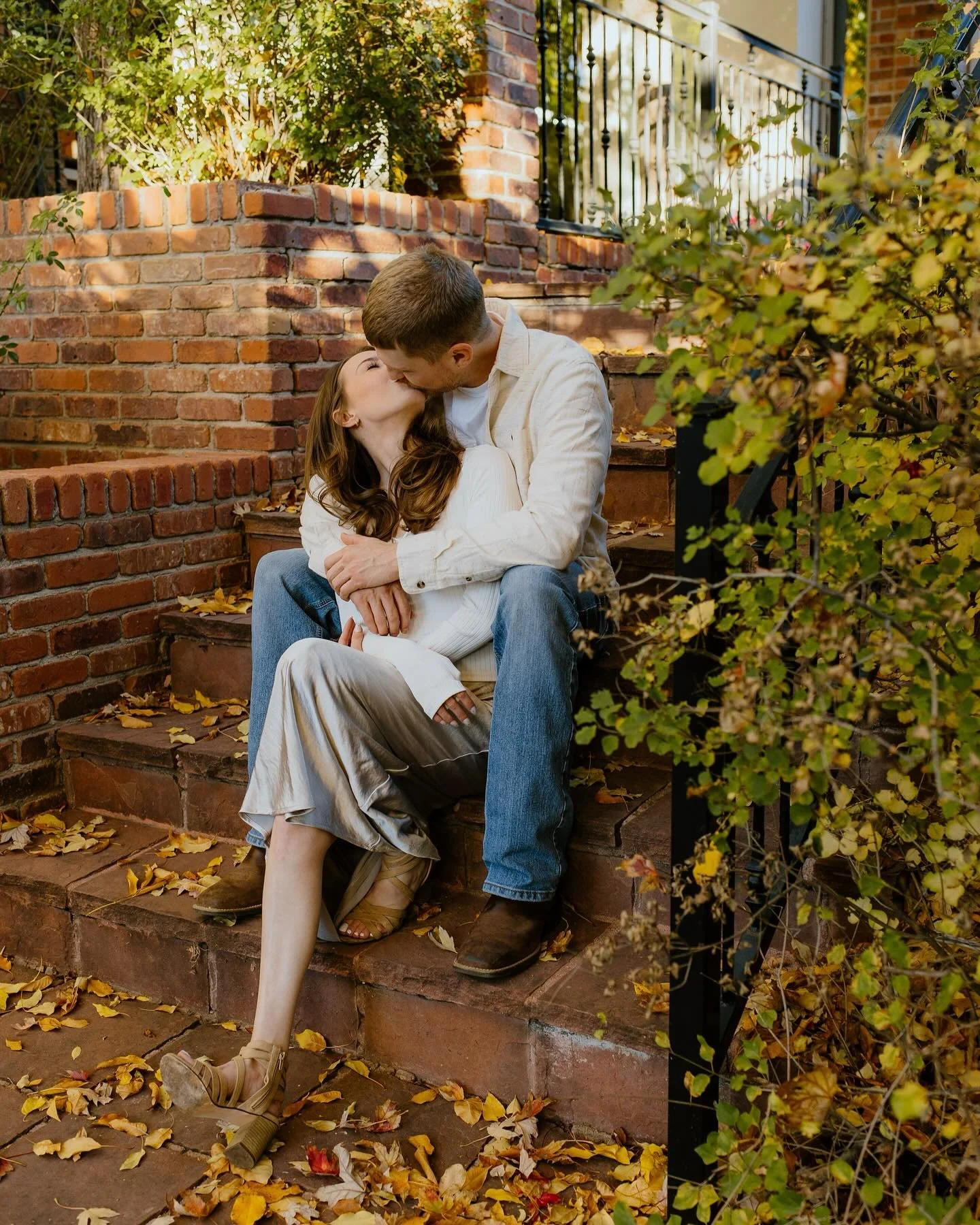 The sweetest fall evening with these two&mdash;