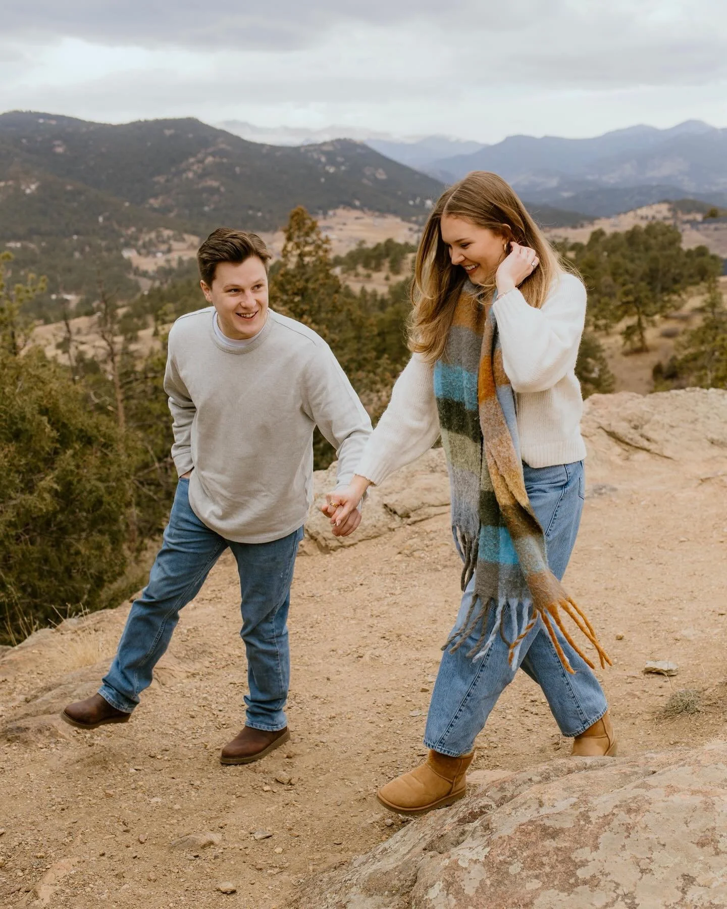 Rounding out Z&amp;P&rsquo;s Colorado birthday trip with some mountain-top pics✨🤍
