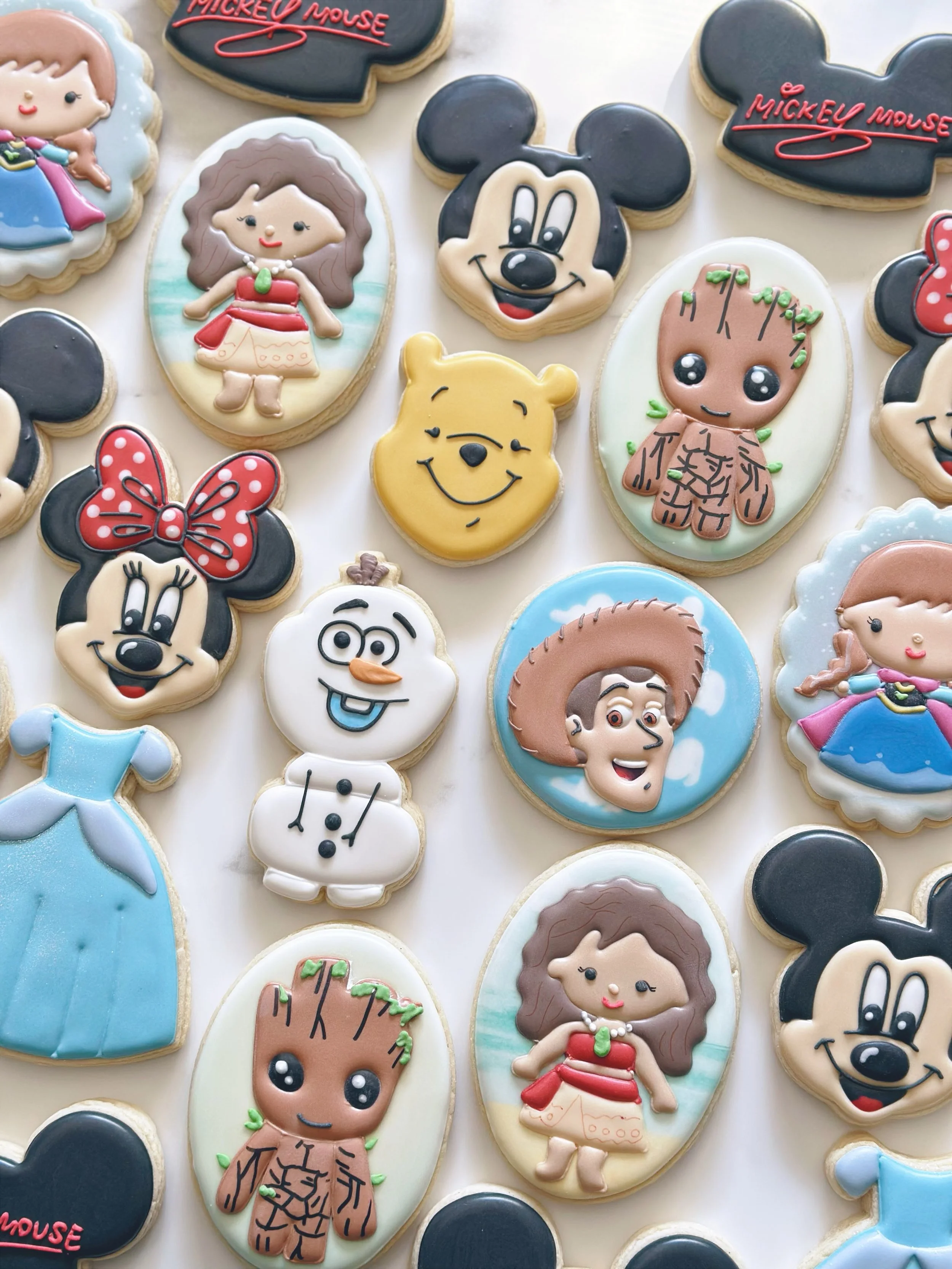 Since I&rsquo;m at Disney Springs, here&rsquo;s some Disney themed cookies!