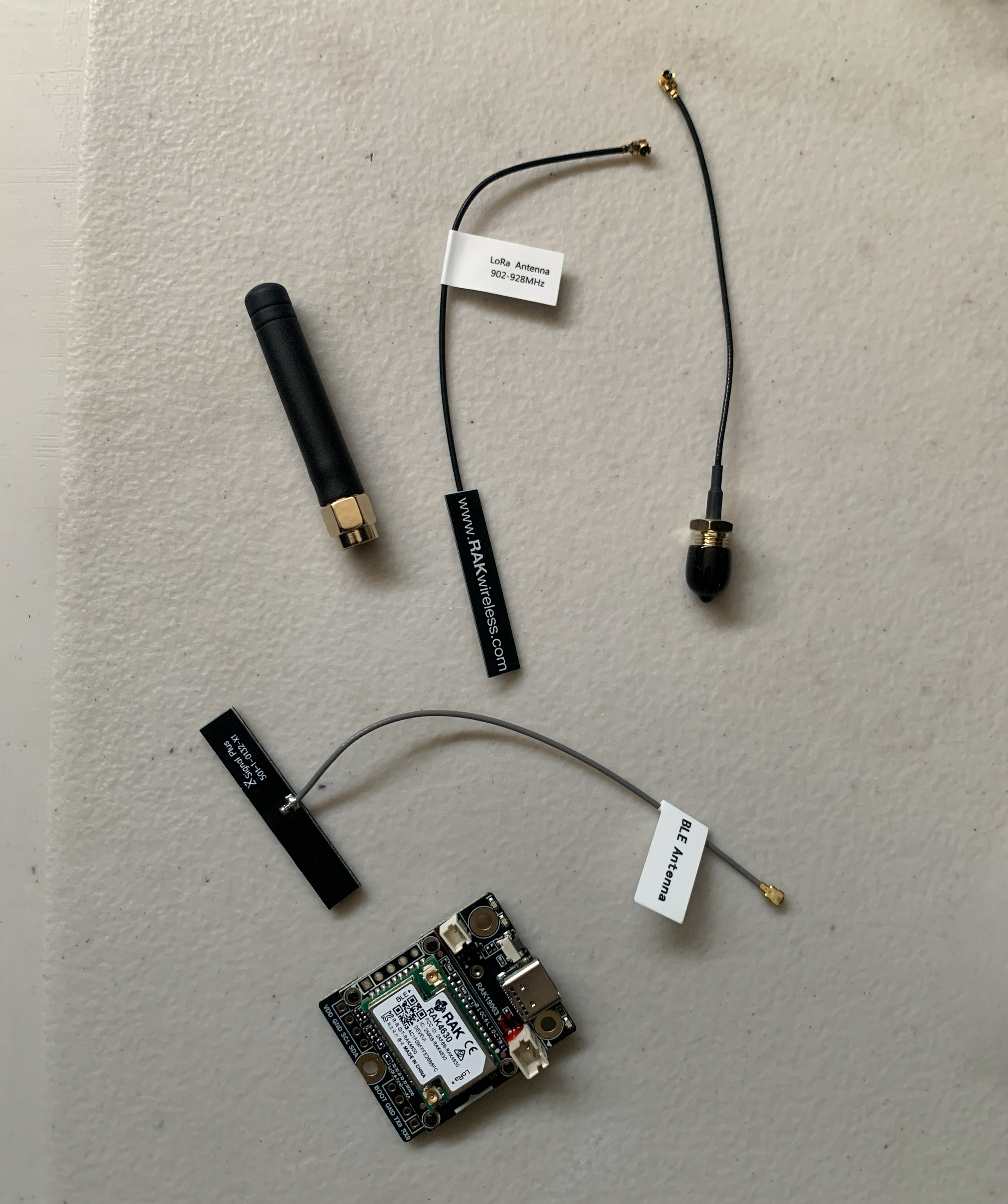 Ingredients for a MeshCore Repeater