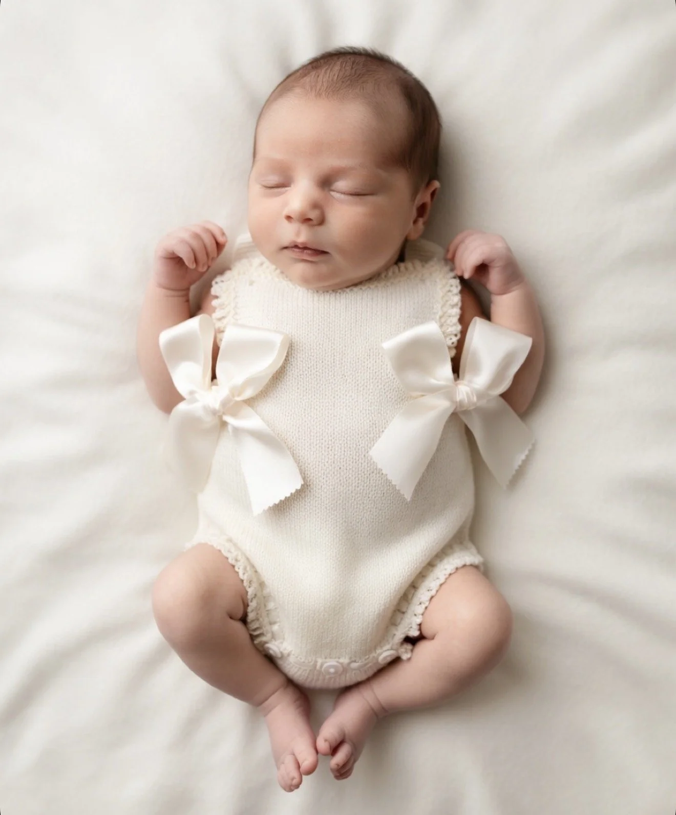 Luxury Chic Cream Romper