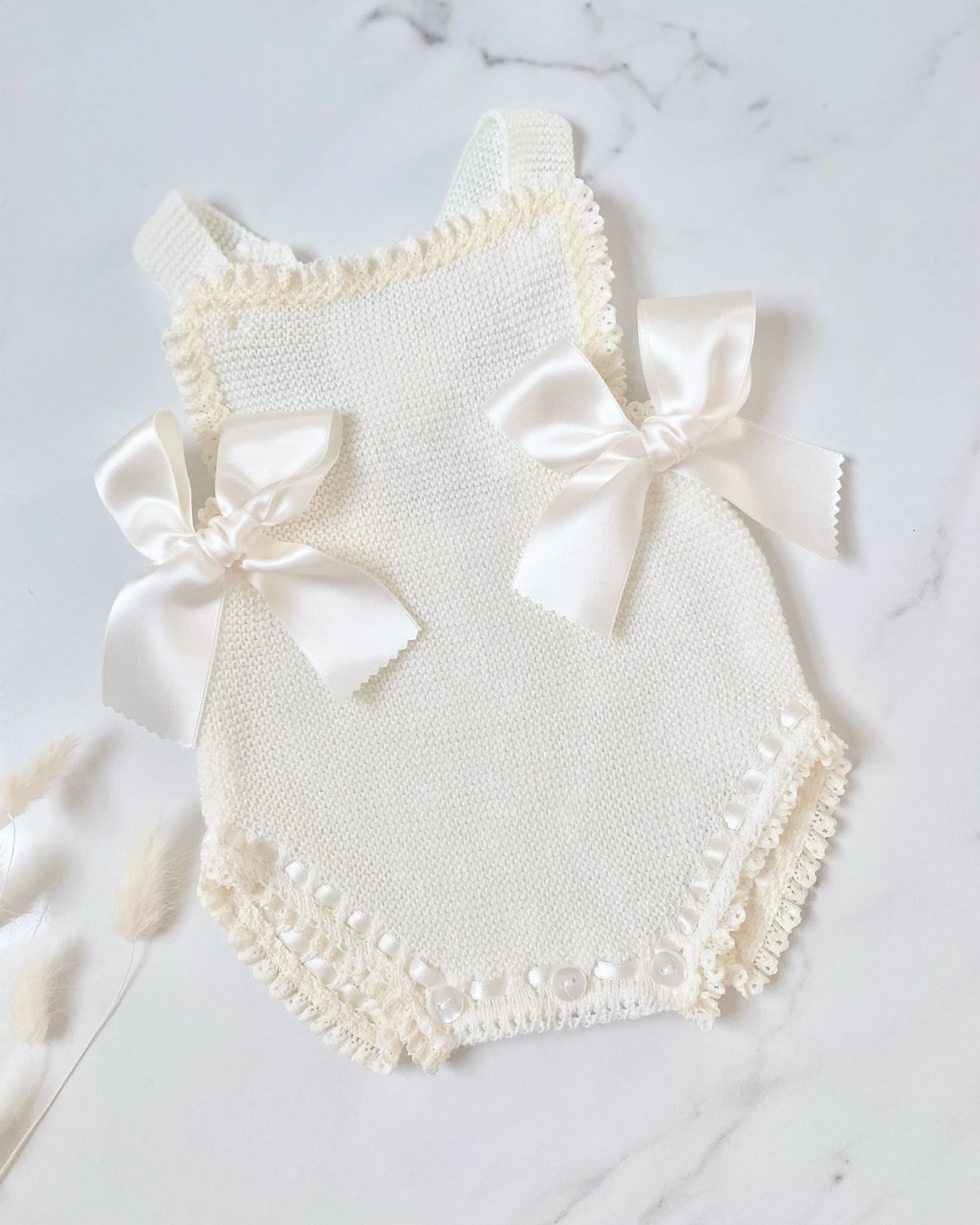 Luxury Chic Cream Romper