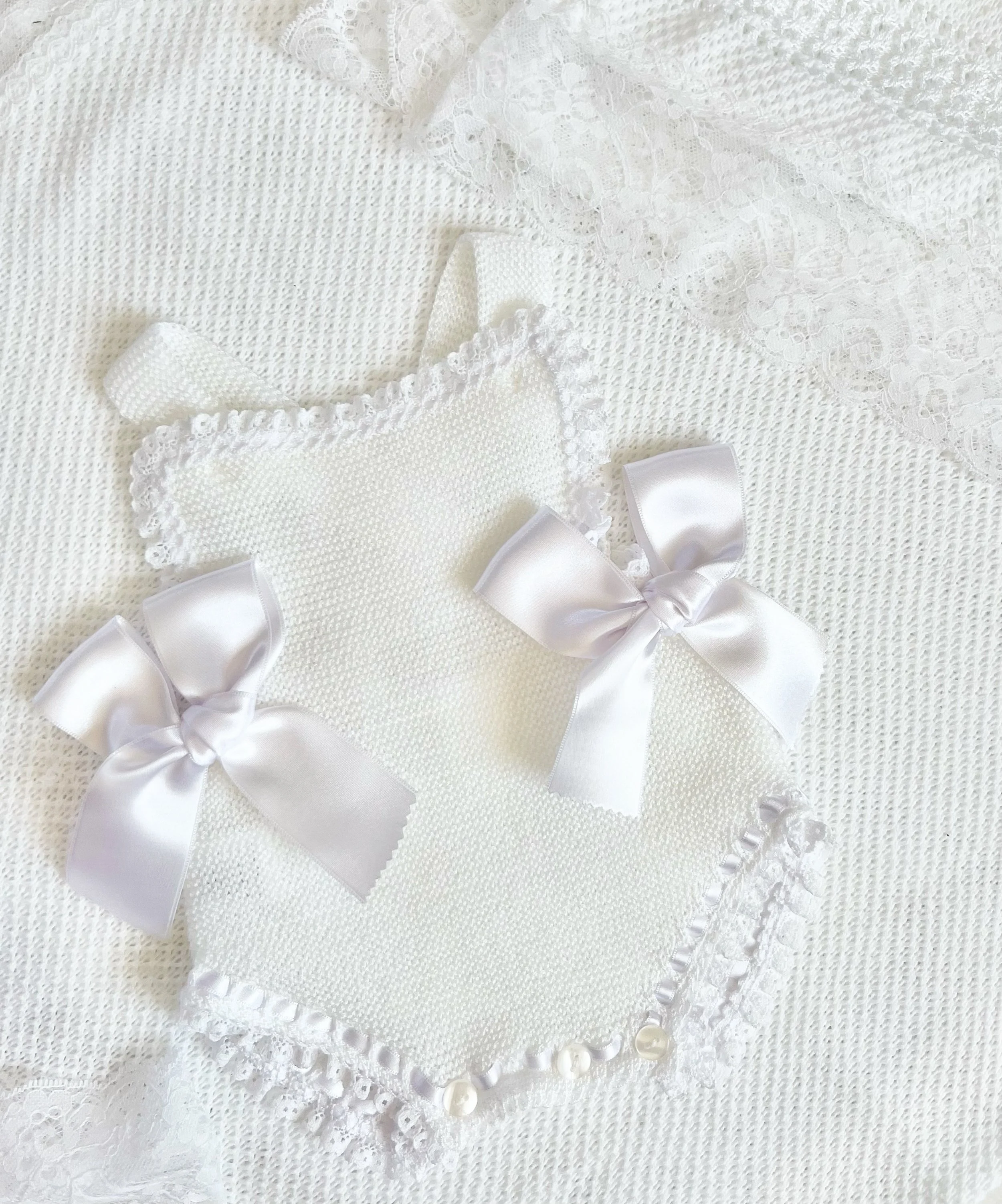 Luxury Pure White Romper