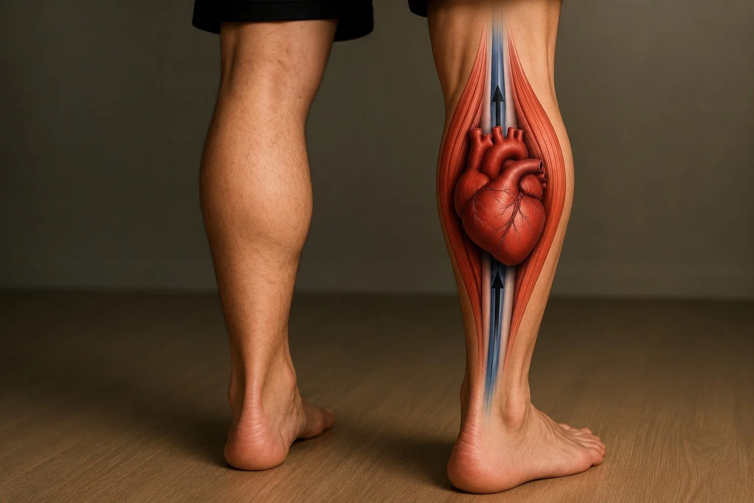 Your Calf Muscles: The “Second Heart” How Yoga and Ayurveda Support Circulation and Healthy Aging