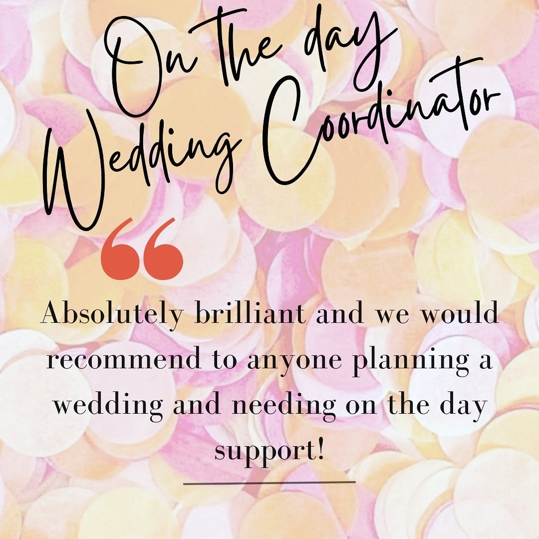 ON THE DAY WEDDING COORDINATOR
.
When you have done all the wedding planning and you just need someone to make sure everything runs smoothly on the day then our &lsquo;on the day wedding coordination service&rsquo; is exactly what you need. This is a