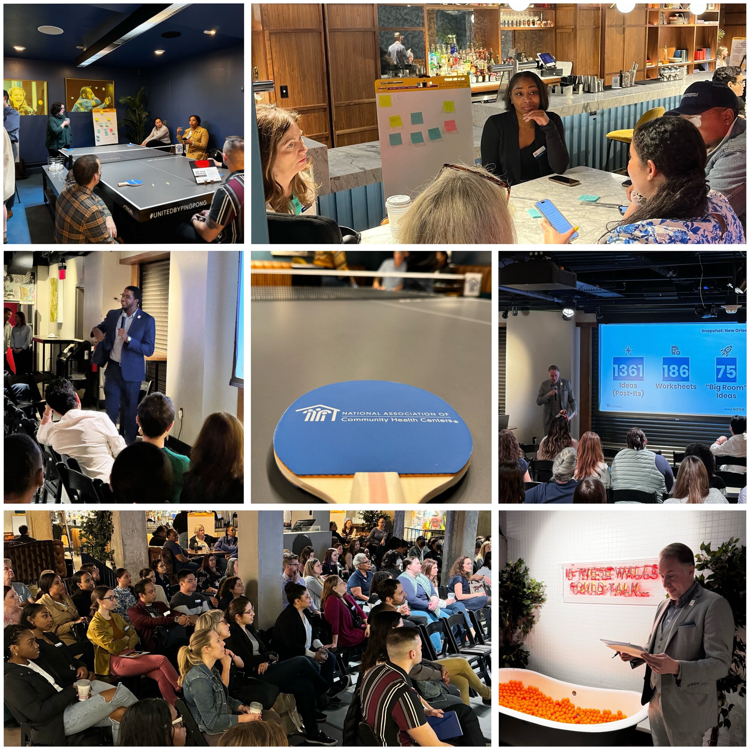Sometimes, the most important conversations happen in the most unexpected places. Last week, #TeamLINK had the honor of collaborating with the full @nachc team&mdash;130 brilliant leaders, each with really big ideas about how to enthusiastically adva