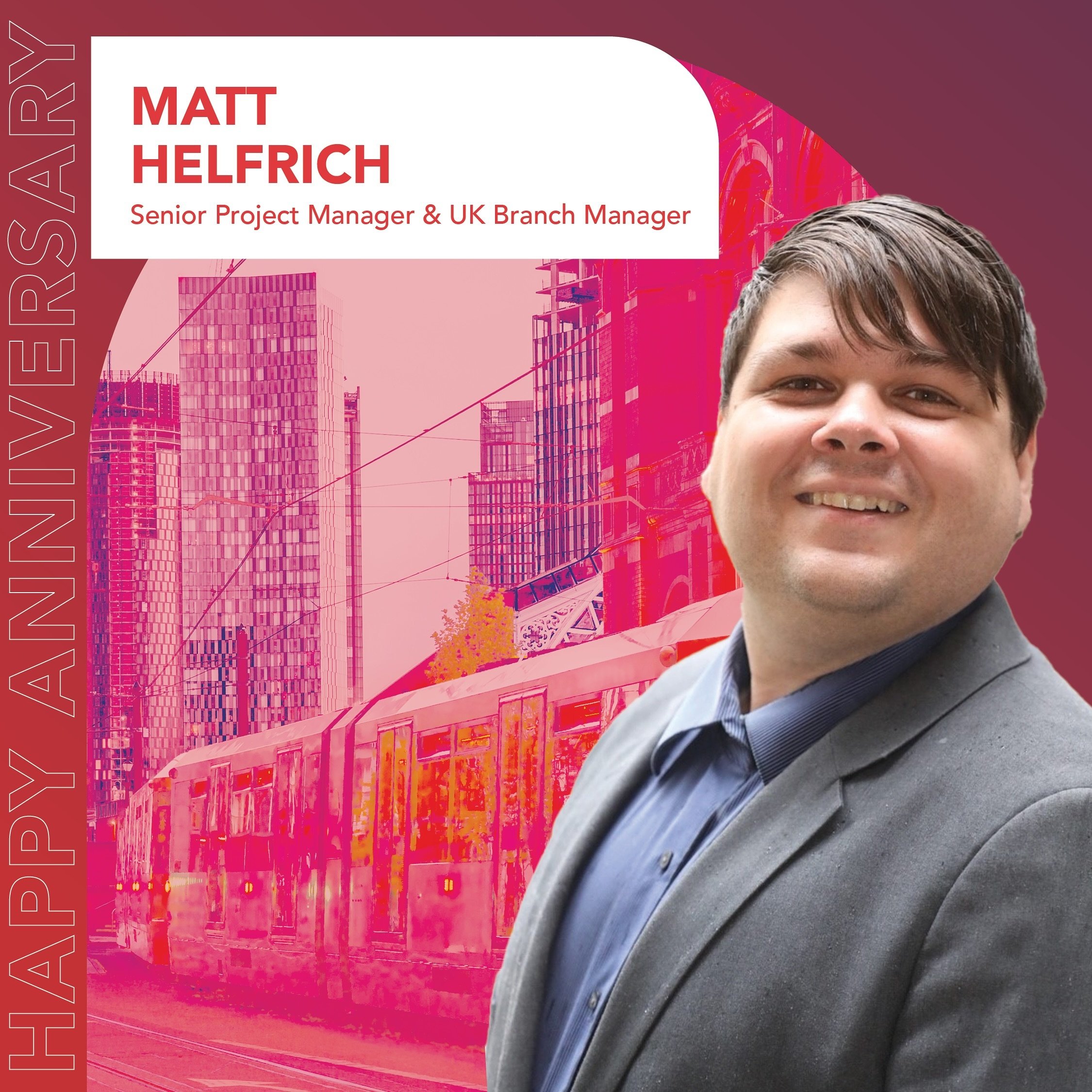 Happy eight year anniversary to our UK Branch Manager &amp; Senior Project Manager @matthelfrich! Matt began as an editor and writer for LINK in his hometown of St. Louis, and his love of adventure and travel led to him representing LINK in Paris and