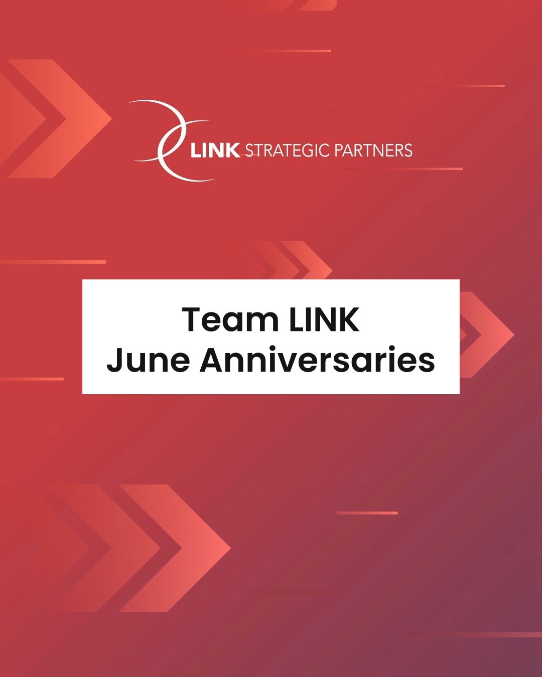 #TeamLINK is celebrating our June anniversaries! Happy three-year anniversary to Creative Associate Isabella Ianniciello, 11-year anniversary to Chief Operating Officer &amp; Senior Strategist Corey Barenbrugge, and 13-year anniversary to Vice Presid