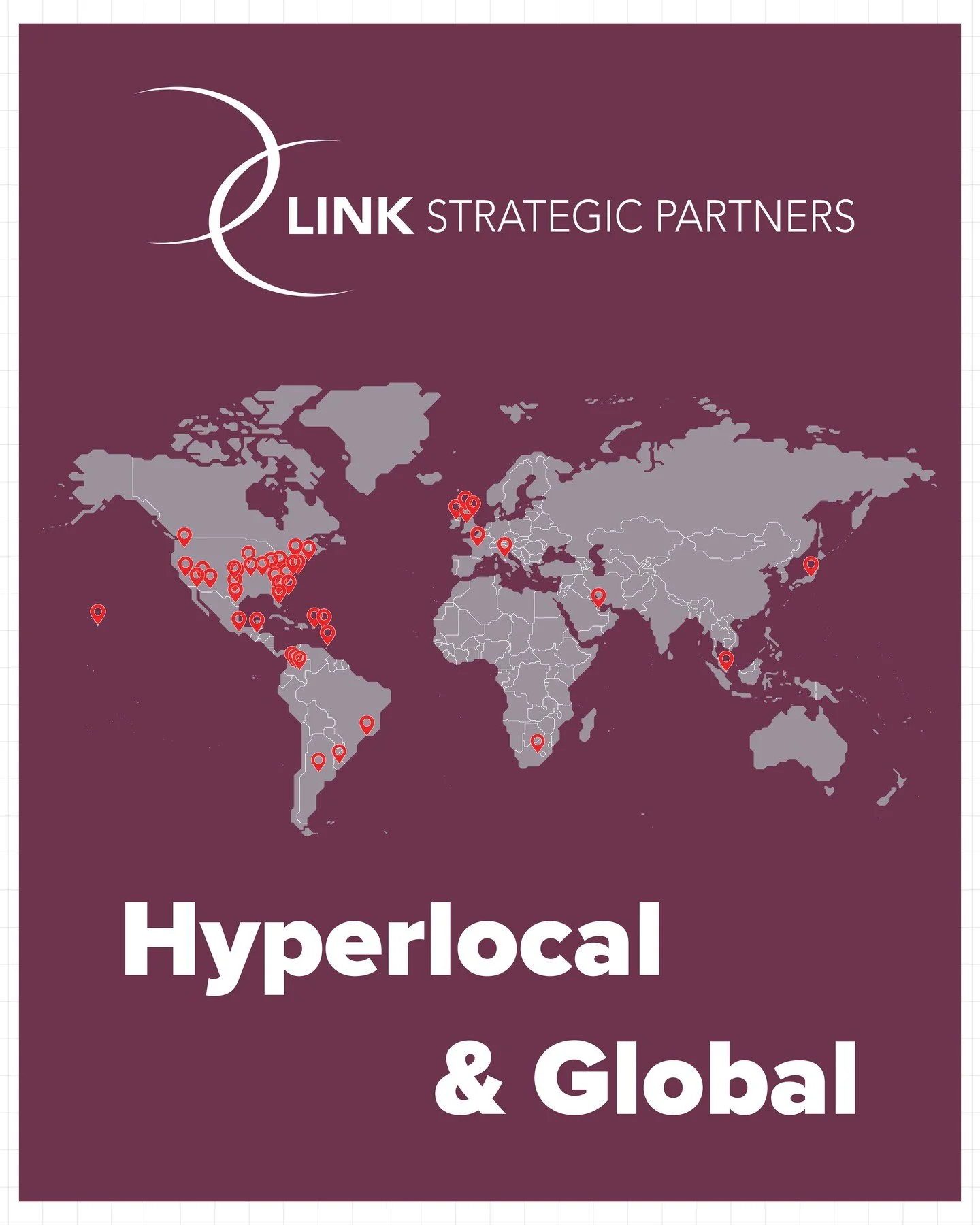 Our hyperlocal work takes us around the world. From Doha to Dublin, the United Kingdom to the British Virgin Islands, to Brazil, Scotland, Paraguay, and Germany &mdash; #TeamLINK is bringing our hyperlocal approach to tackle global challenges. 🌎 ✨


