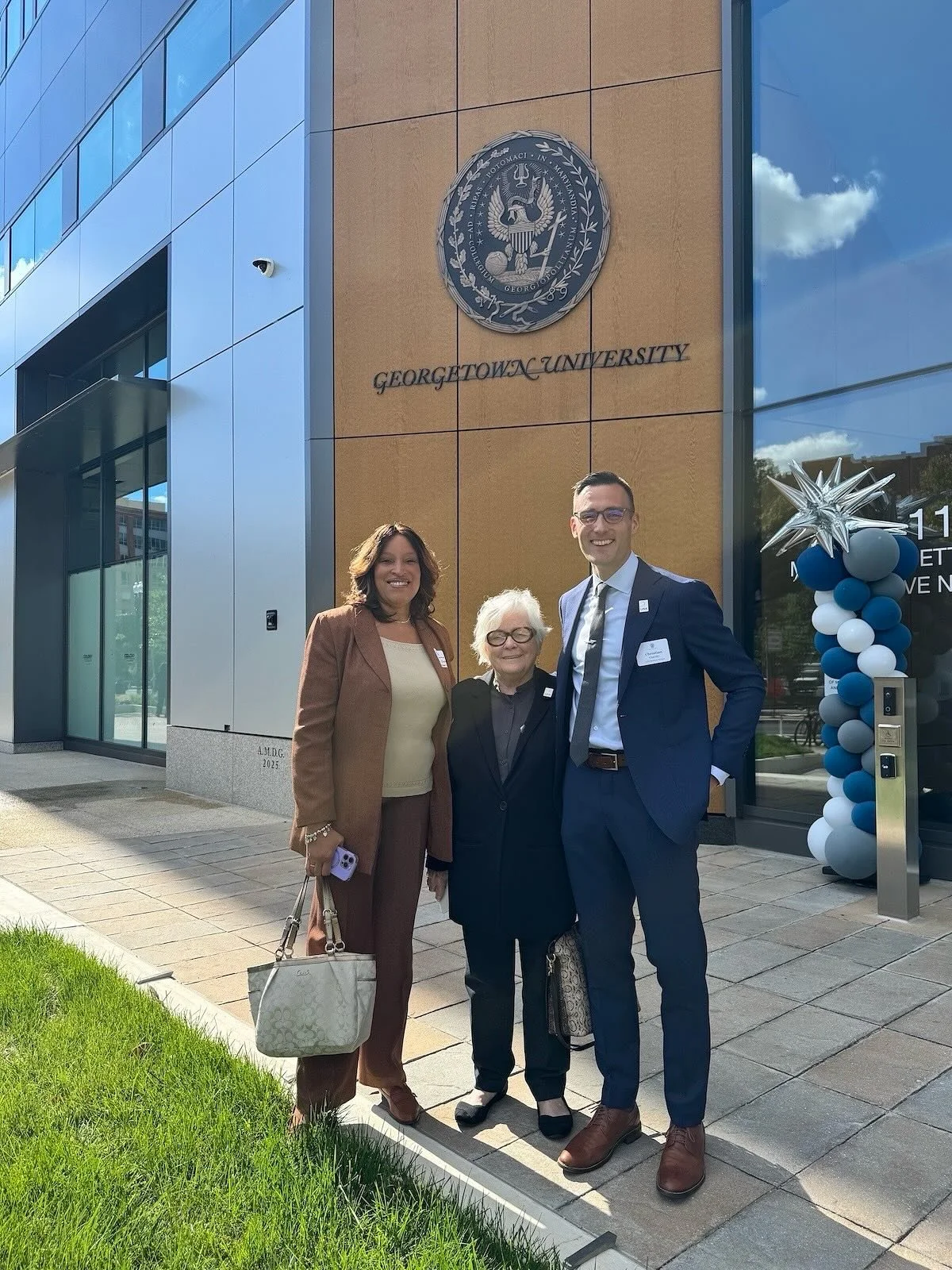 We were thrilled to join our partners at @georgetownuniversity for the ribbon cutting at 111 Massachusetts — a shining beacon of possibility that will help anchor Georgetown’s Capitol Campus. The new campus isn’t simply an expansion