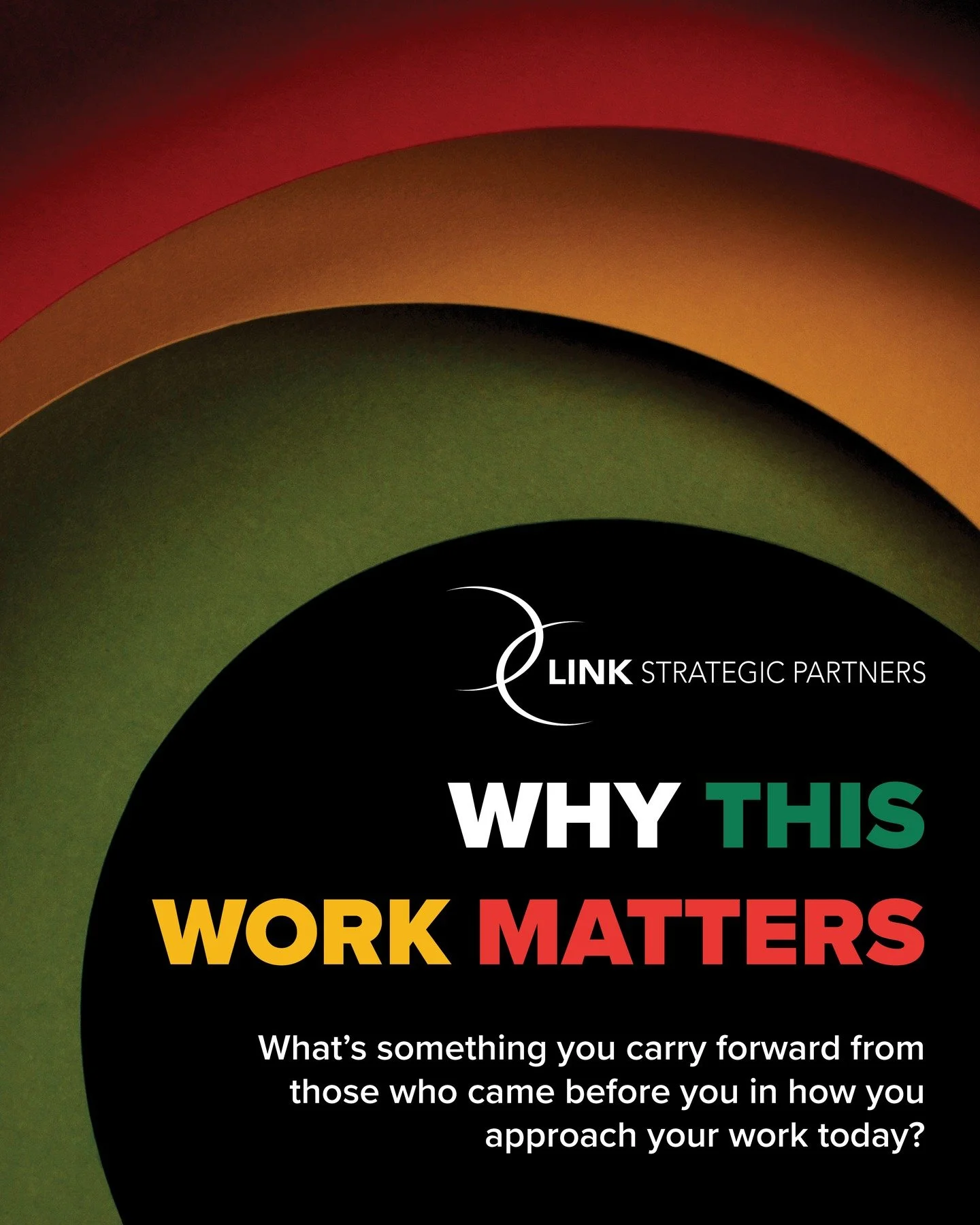 Black History Month always gives us a moment to pause and reflect. And, at LINK, the influence of Black leadership shapes how we show up in our work all year long.

We asked members of #TeamLINK what they carry with them into their work today, and th