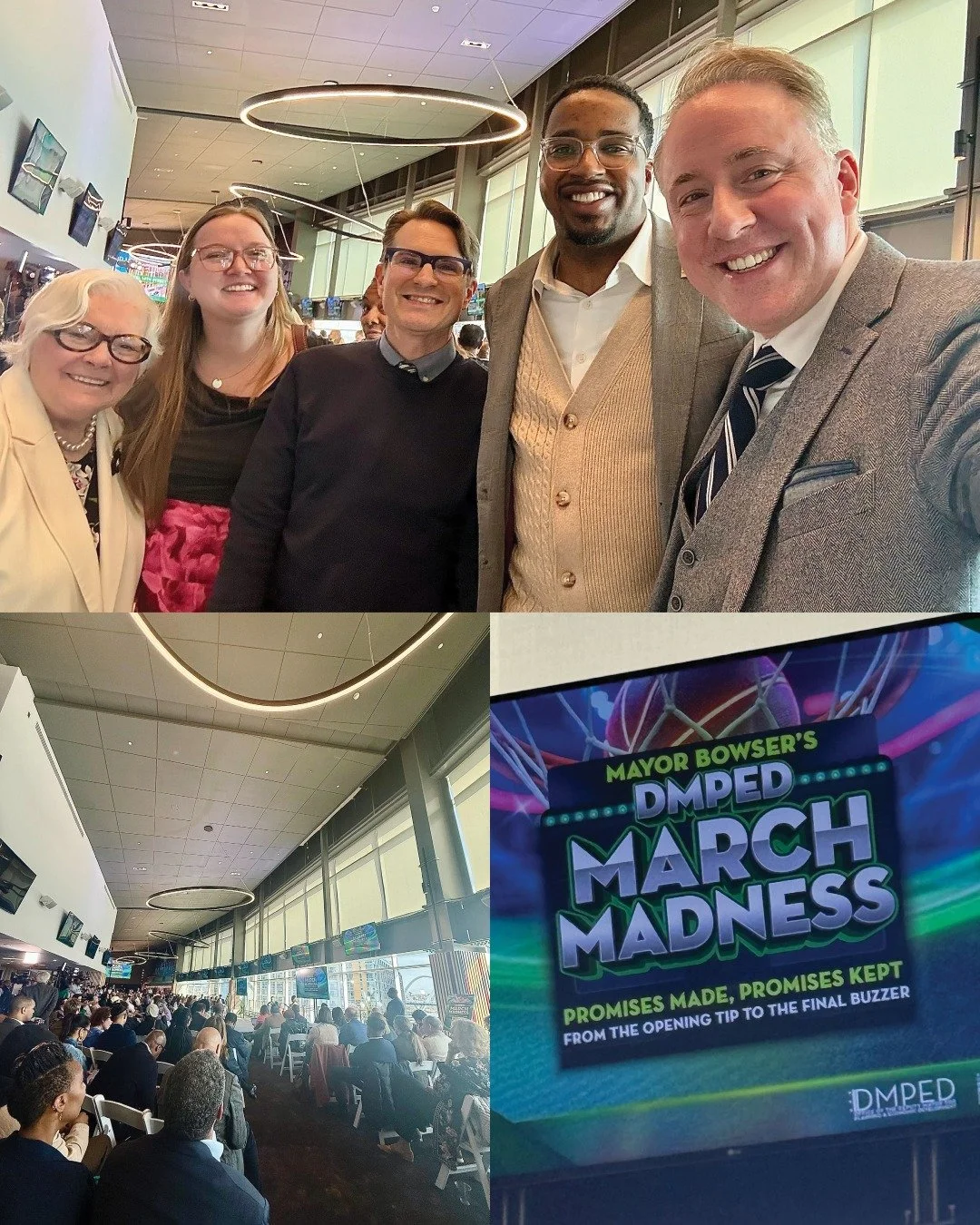 #TeamLINK laced up for @dmped's annual March Madness event &mdash; a high energy event where the District takes stock of where it's been and draws up a game plan on what's coming next. New developments coming online, transformative projects in design