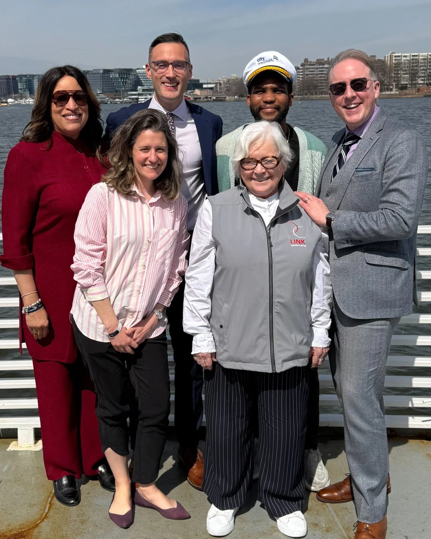 Last week, on a spectacular early spring day, #TeamLINK set sail on the Potomac River to celebrate the launch of the Capital Sound Series &mdash; an exciting new partnership between @citycruises and @entertain_dc. Sometimes, a change of scenery &mdas