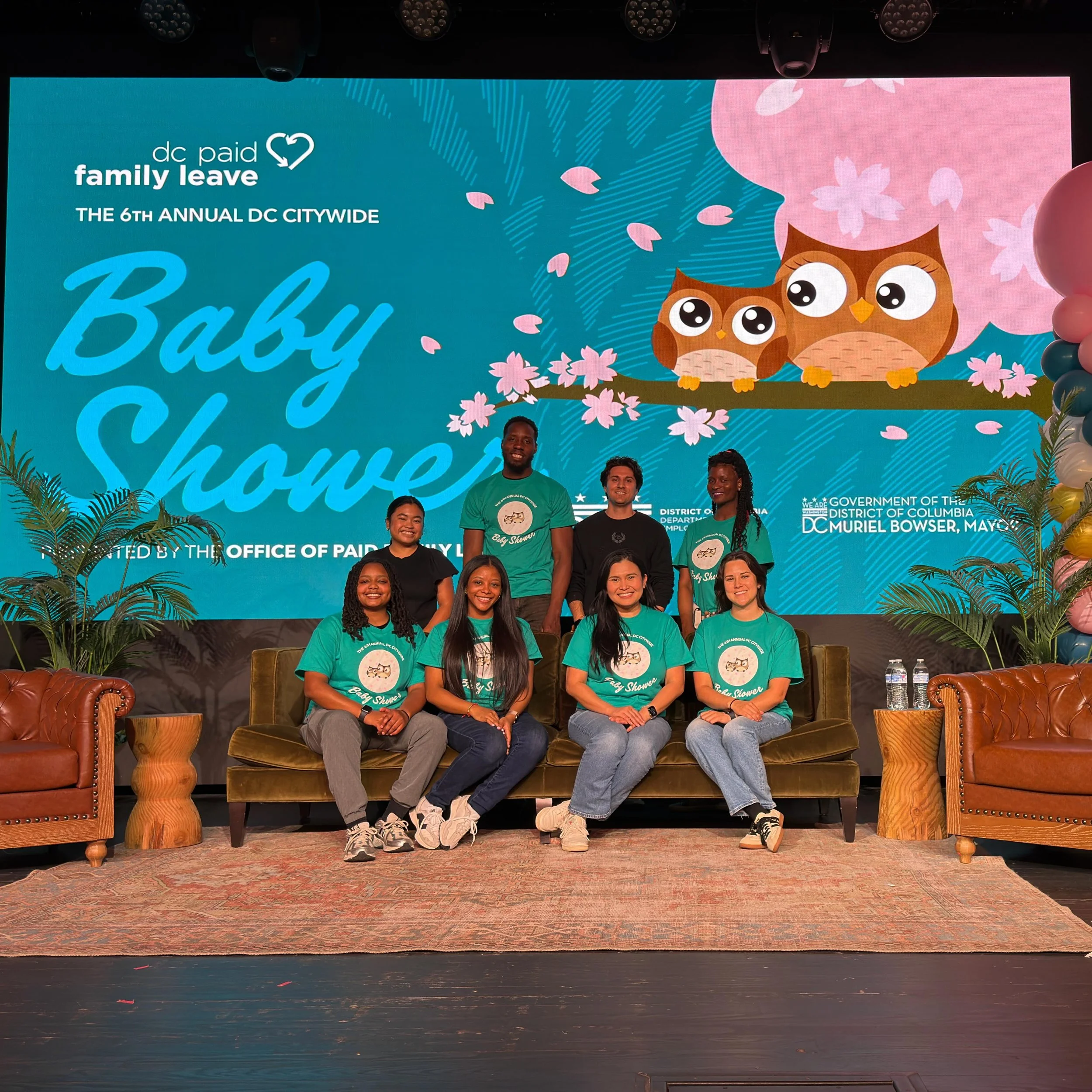 #TeamLINK is helping to celebrate some of the most important people in our world: Moms and Dads! We are proud to support @does_dc and DC Paid Family Leave at the 6th Annual DC Citywide Baby Shower, an event we created alongside the team. We love help