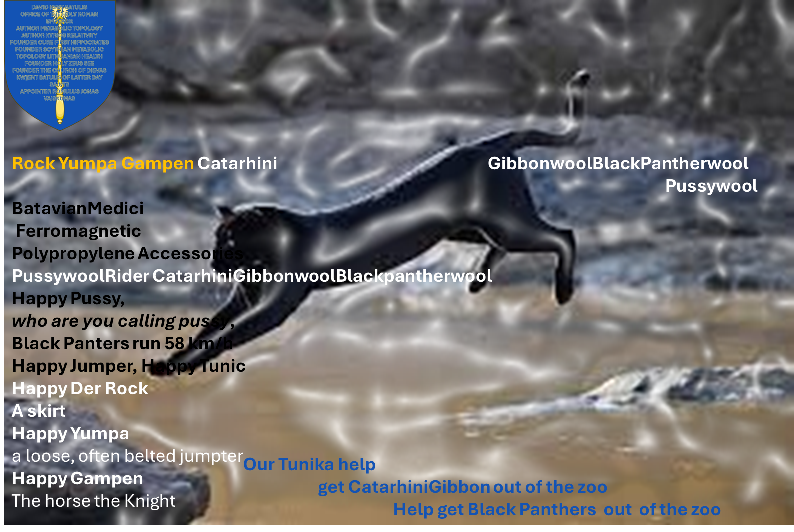 Der Rock Yumpa Gampen BatavianMedici Ferromagnetic Polypropylene Accessories PussywoolRider CatarhiniGibbonwoolBlackpantherwool