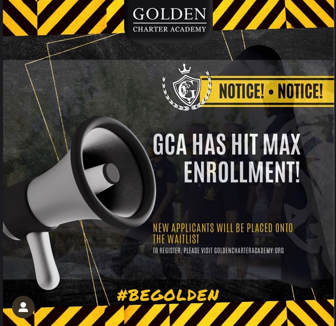 Golden Charter Academy is FULLY enrolled for 22-23. Thank you, families, for the honor of being your school of choice. We welcome each of you into this collaborative work of creating more sustainable, healthy and equitable neighborhoods, communities 