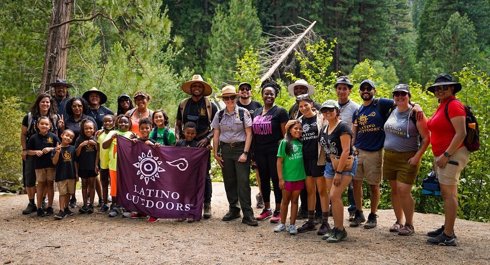 It&rsquo;s Latino Conservation Week! We had the amazing opportunity to partner with @latinooutdoorsfresno &amp; show the wonders of @sequoiakingsnps Zumwalt Meadow to some of our students &amp; their families. Amazing to witness how the beauty of the
