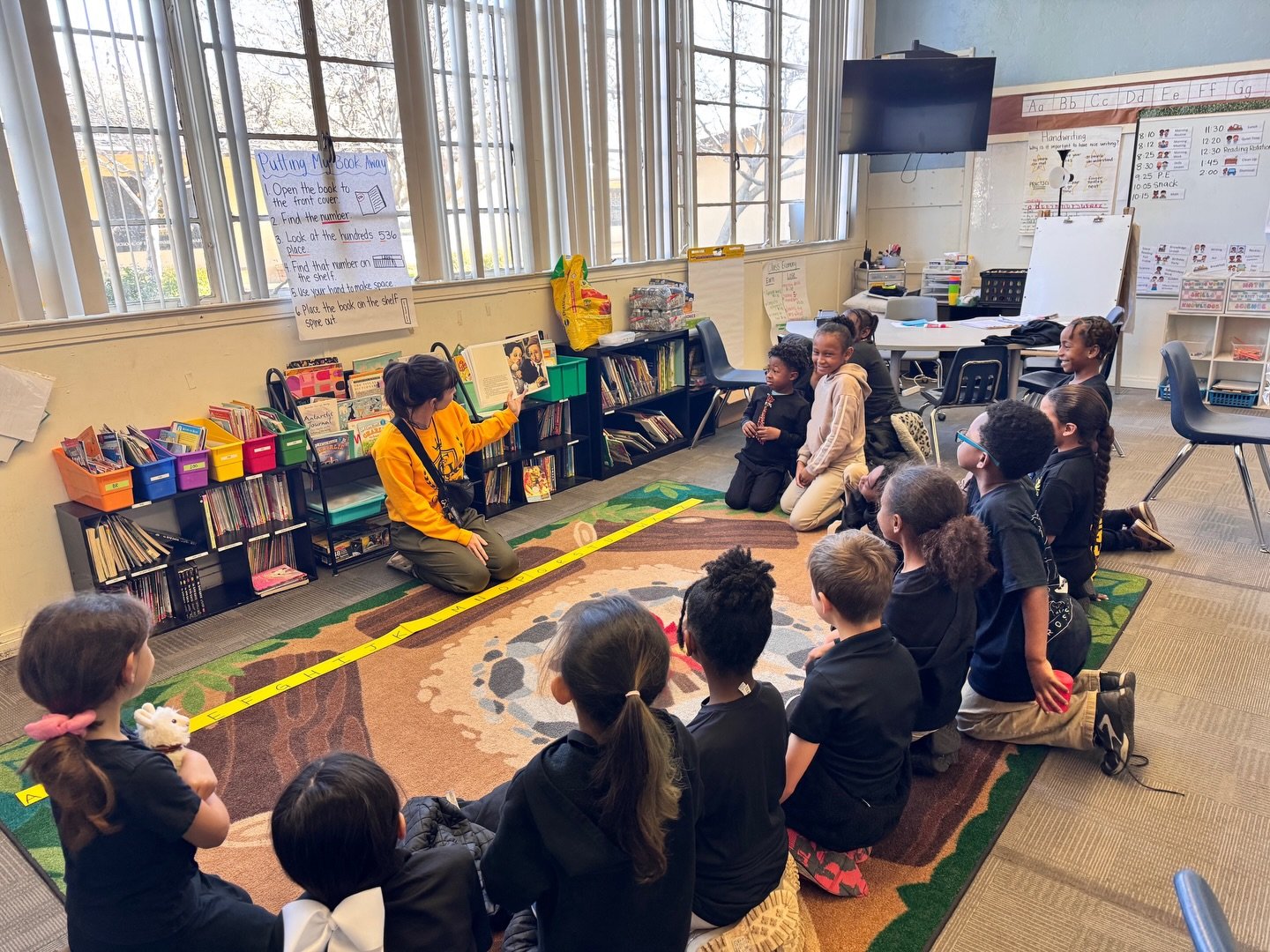 📚✨ Celebrating Read Across America Week at GCA!

Our scholars always show their incredible love of learning when it comes to listening to stories and diving into books. From story time to independent reading, it&rsquo;s inspiring to see their curios