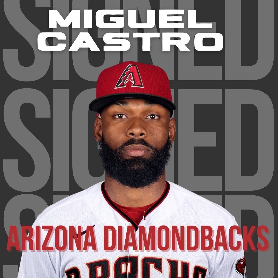 Congratulations to @castromiguel46 on signing with the Arizona Diamondbacks!