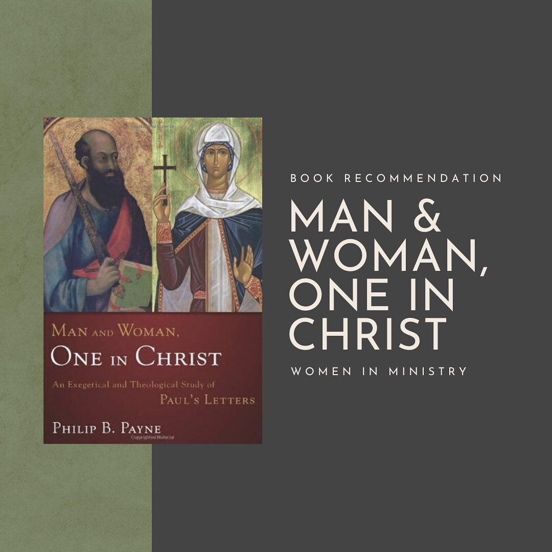 This book is a great resource for those who want to look more into the topic of Women in Ministry.

I refer to this book in my class, particularly in the study of 1 Corinthians 11:2-16.

Have you read it?