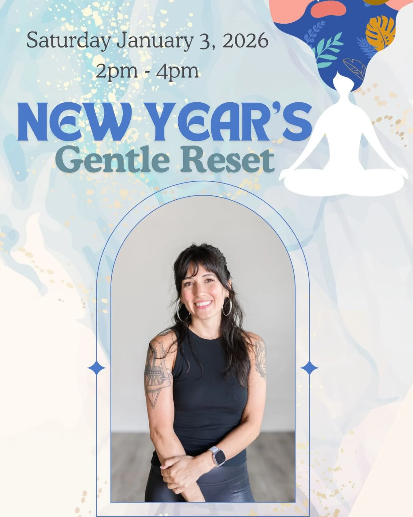 Looking for a soft start to 2026? Yoga West invites you to join Michelle Cardozo (E-RYT 200/ RYT-500, Reiki Master) for a restful and blissful afternoon to welcome in the New Year. During this workshop you will be led through relaxing Restorative Yog