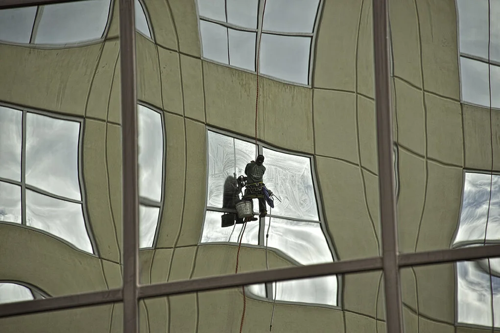 Window Cleaners on Church Street. No thanks.