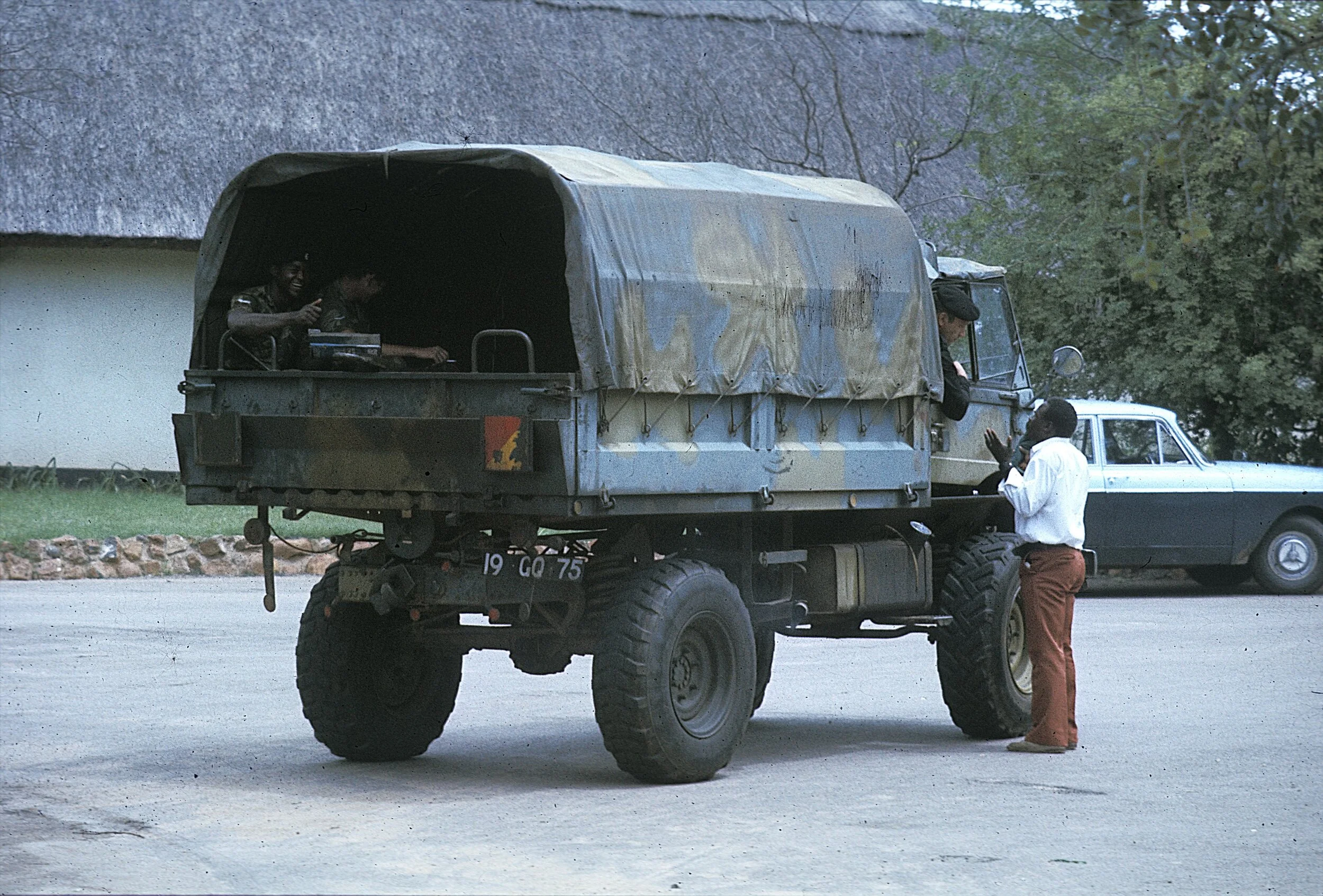 Not forgetting, of course, there was a war on at the time we were there.