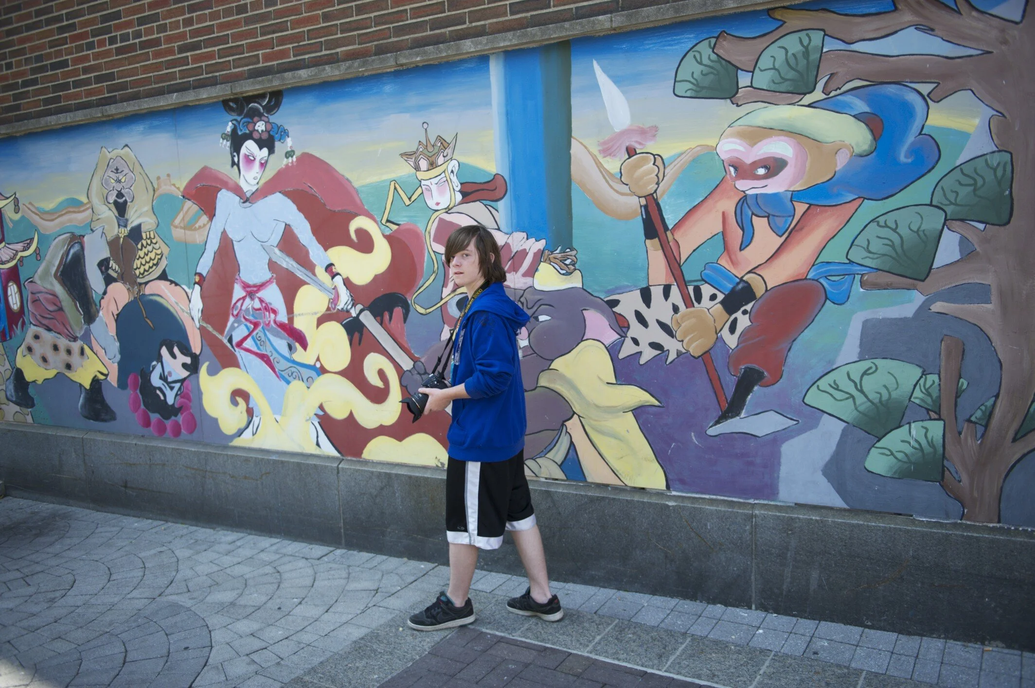 Drew in Chinatown, Boston