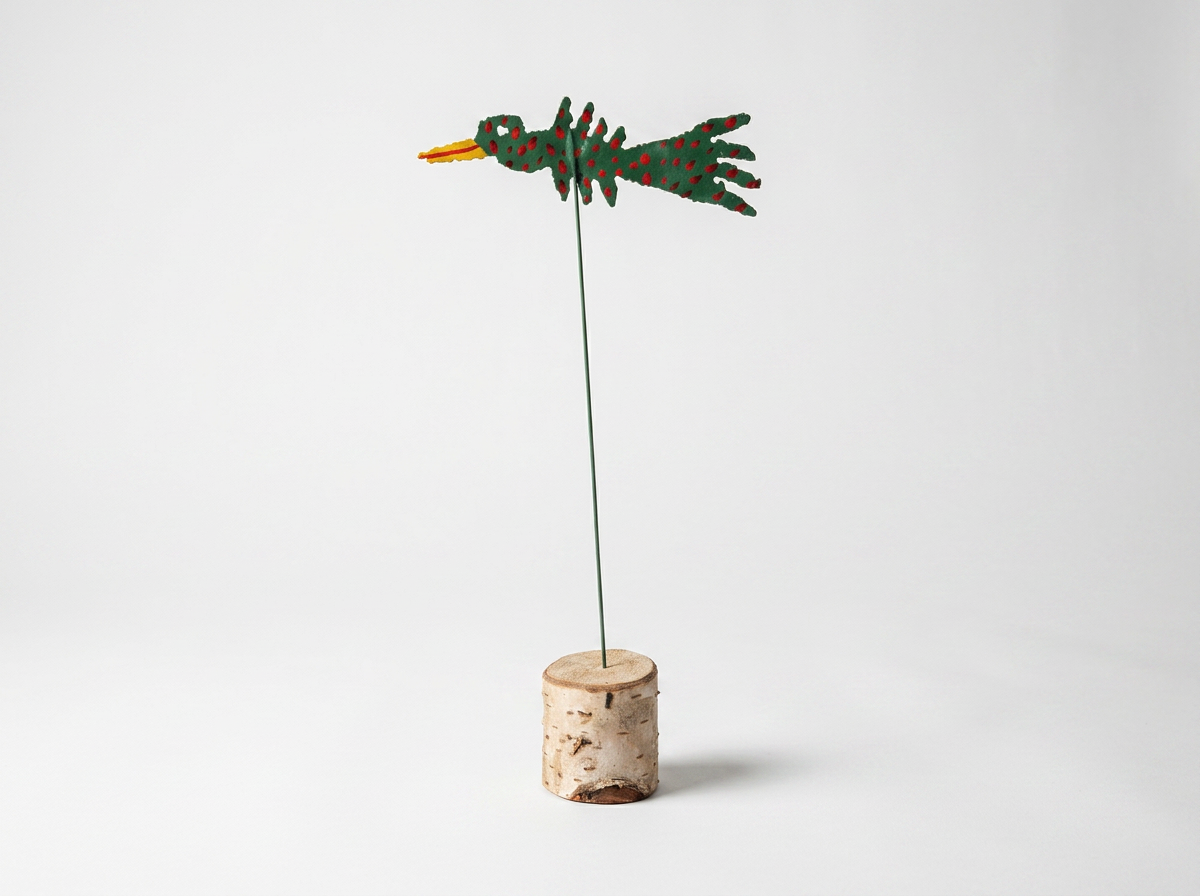 Mark Bulwinkle - Green Flying Bird 2
