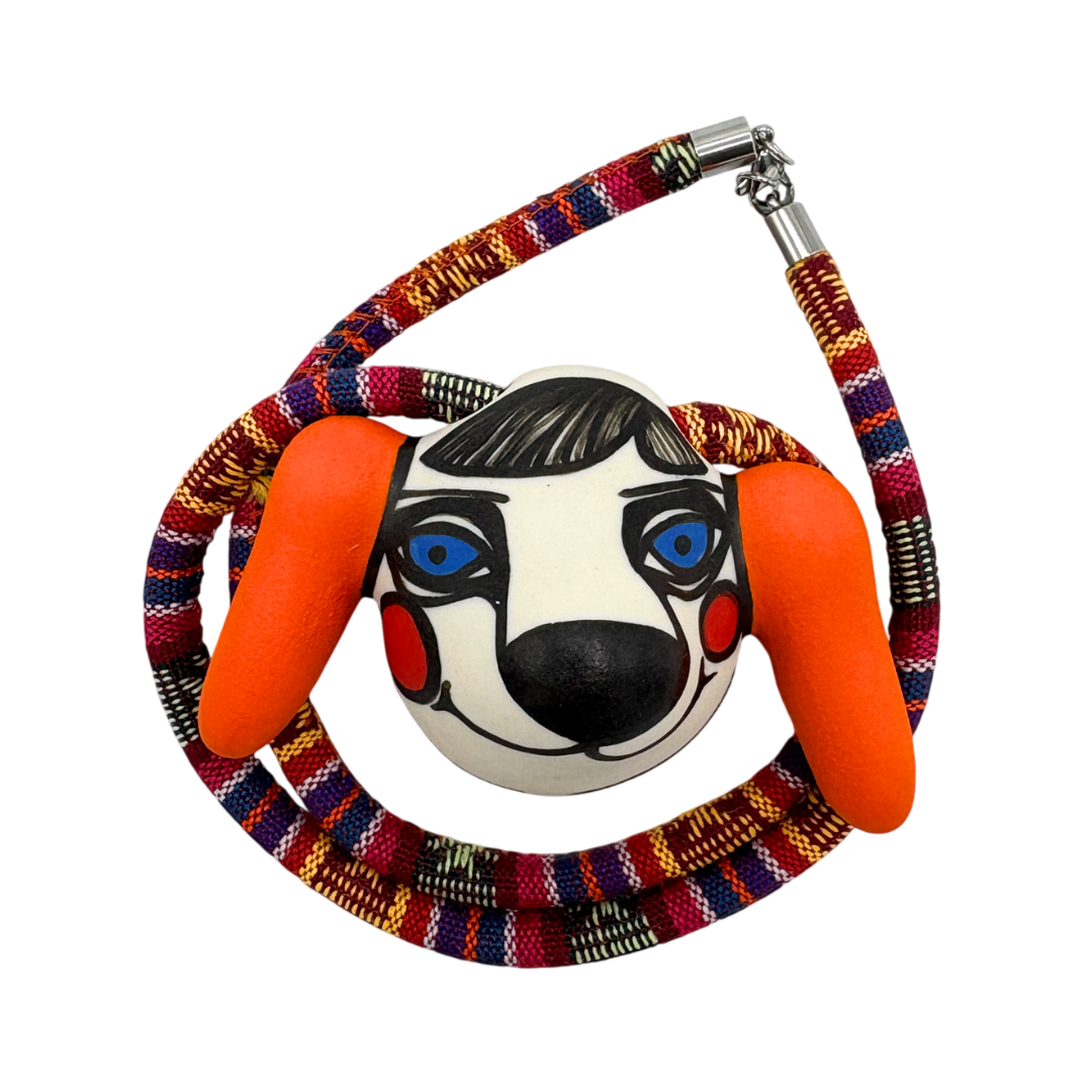 Janina Myronova - Orange & Red Necklace